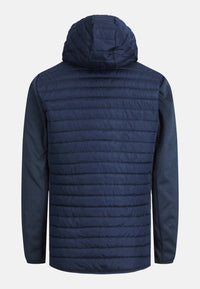 Jack & Jones Sweatjacke JJEMULTI QUILTED JACKET mit Kapuze