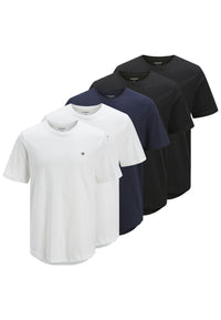 Jack & Jones BRODY Kurzarmshirt 5er Pack
