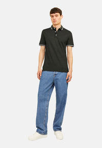 Jack & Jones PAULOS Kurzarmshirt mit Polokragen 2er Pack