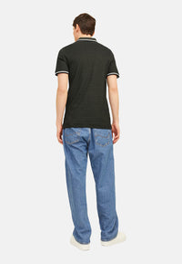 Jack & Jones PAULOS Kurzarmshirt mit Polokragen 2er Pack