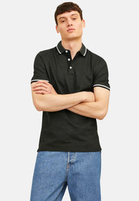 Jack & Jones PAULOS Kurzarmshirt mit Polokragen 2er Pack