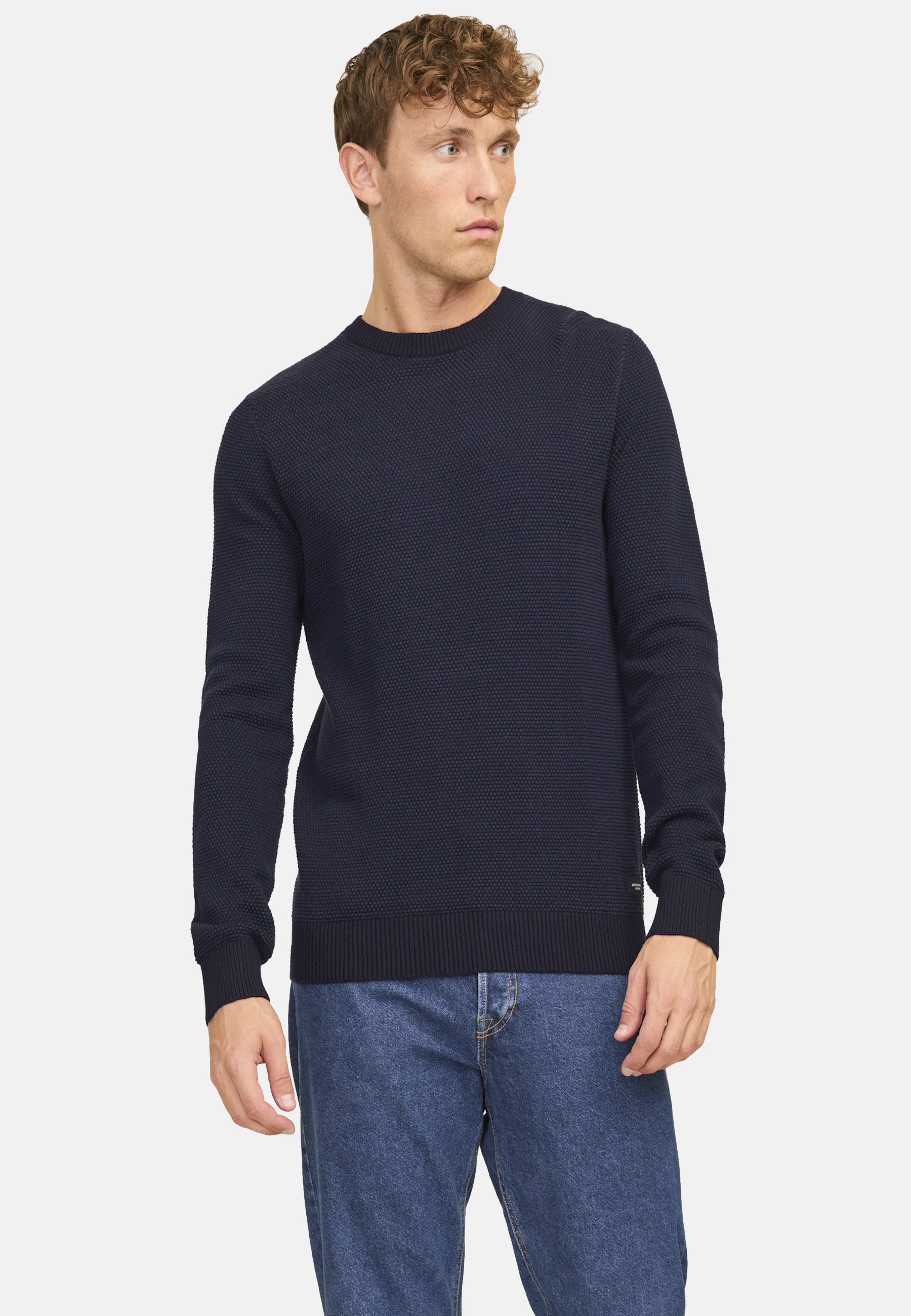 Jack & Jones GLOBE Strickpullover R-Neck