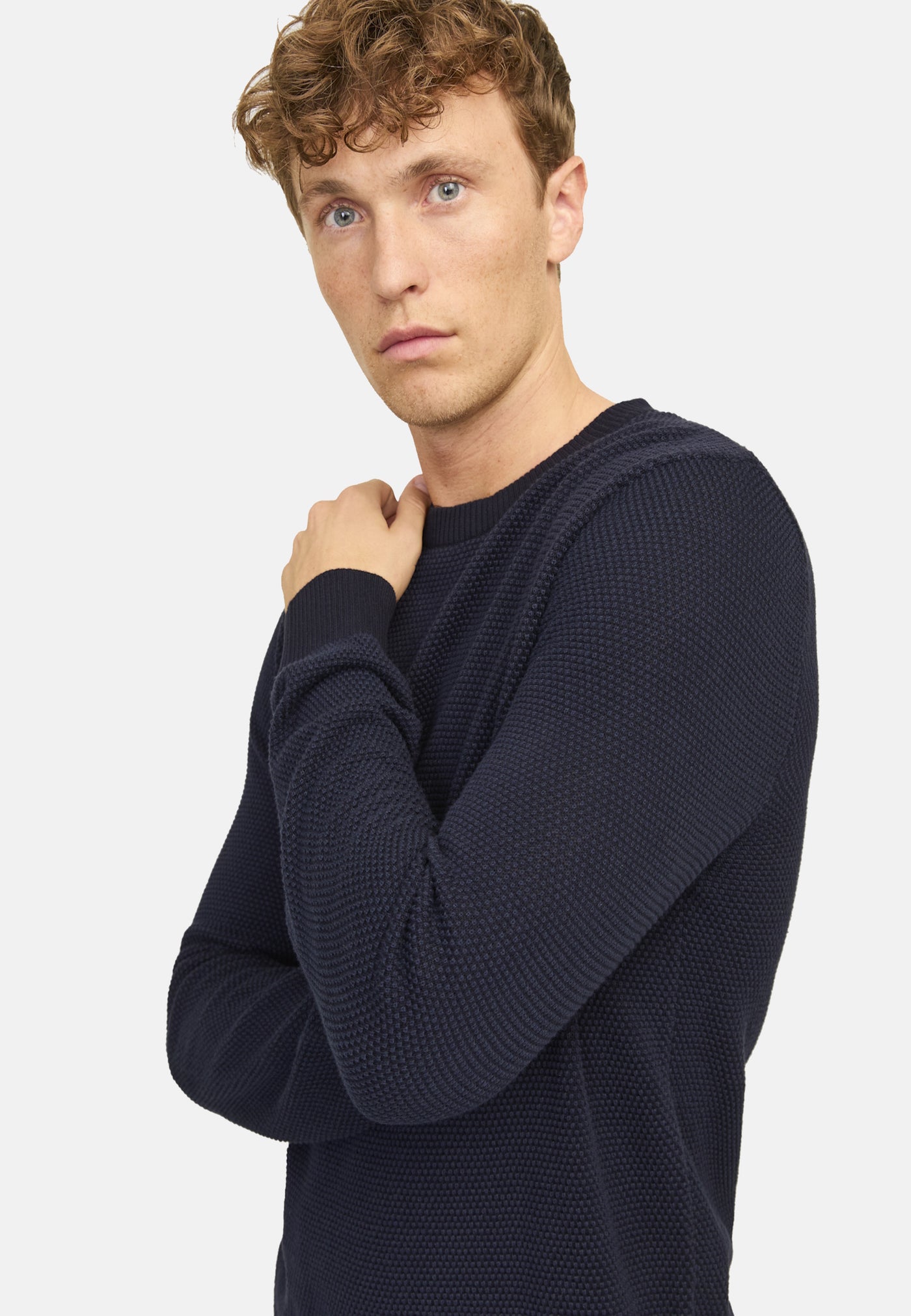 Jack & Jones GLOBE Strickpullover R-Neck