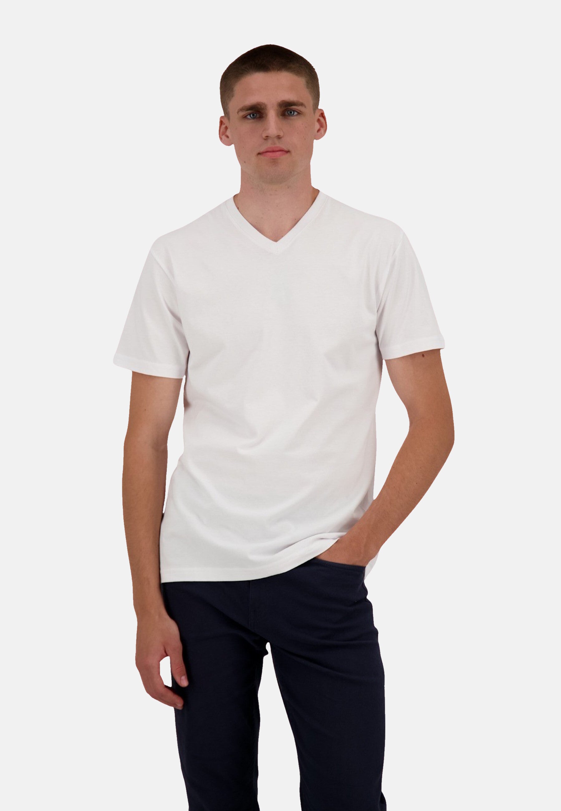 Ragman Kurzarmshirt 2 Pack