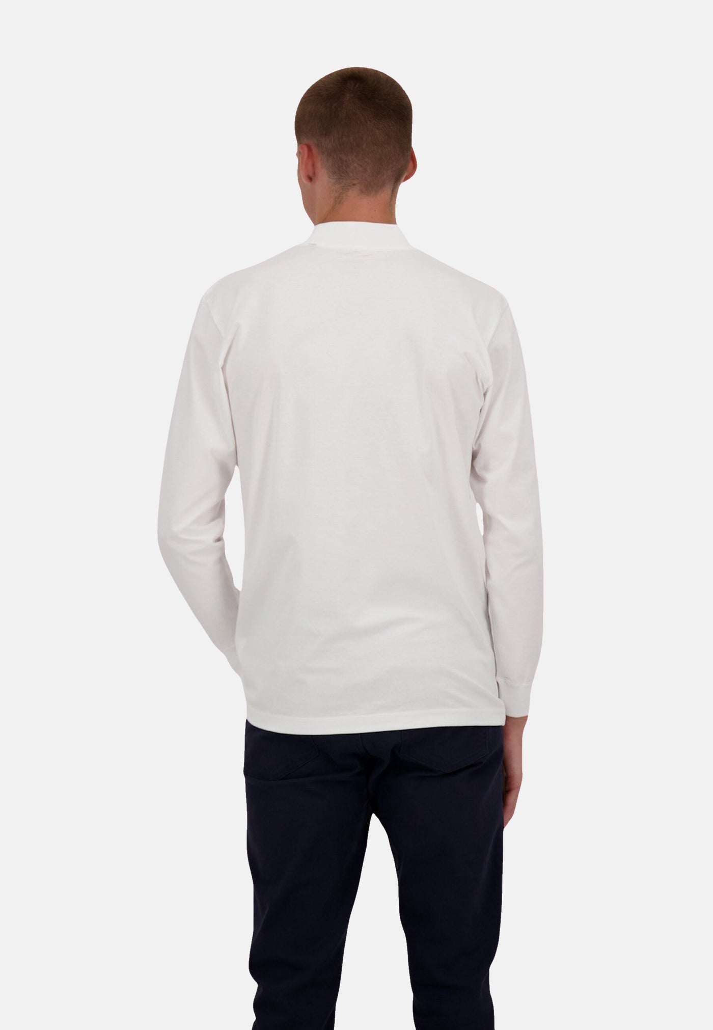 Ragman Stehkragenshirt