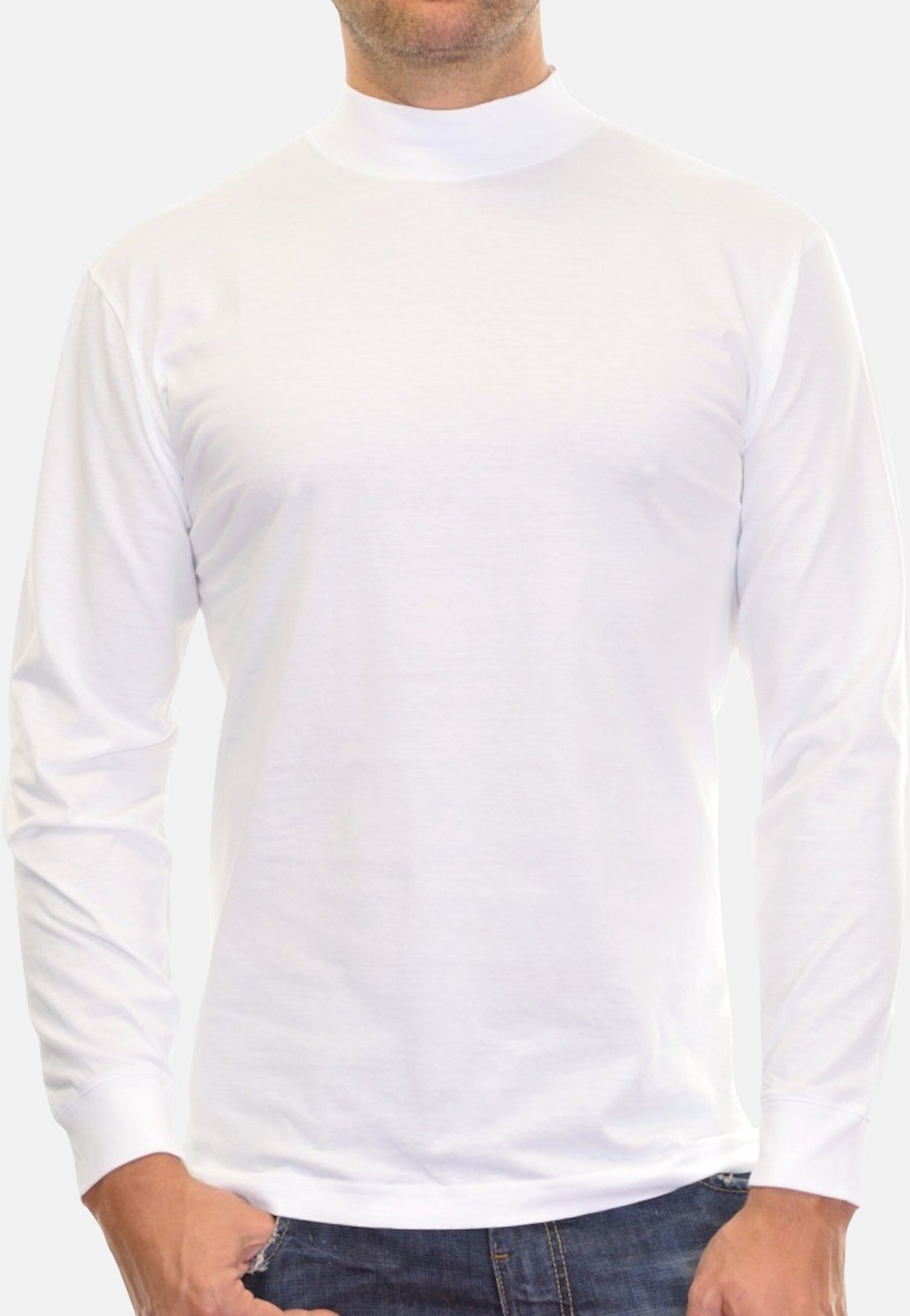 Ragman Stehkragenshirt