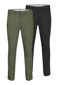 Jack & Jones MARCO DAVE Chino-Hose 2er Pack