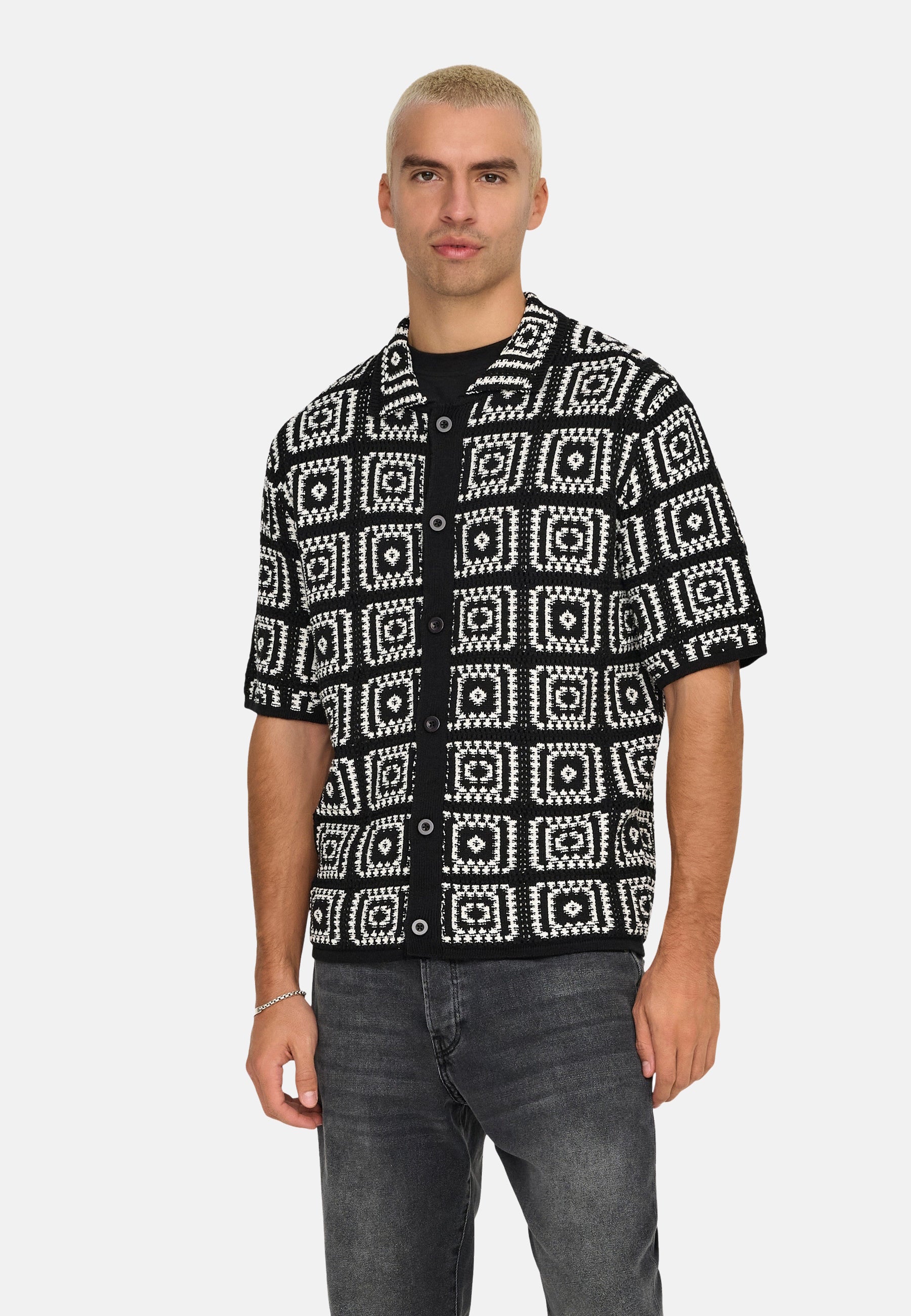 Only & Sons BART Kurzarmhemd