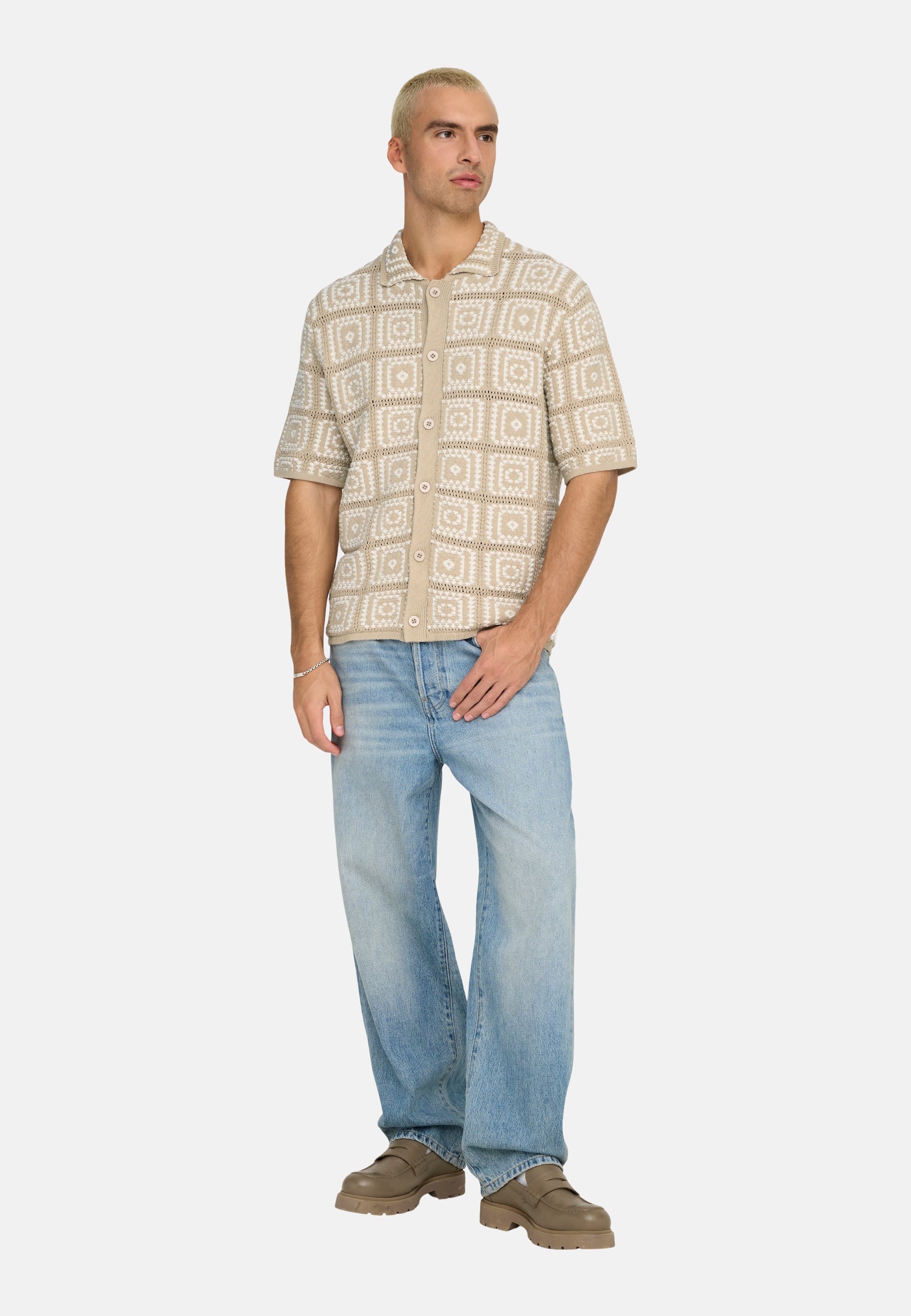 Only & Sons BART Kurzarmhemd