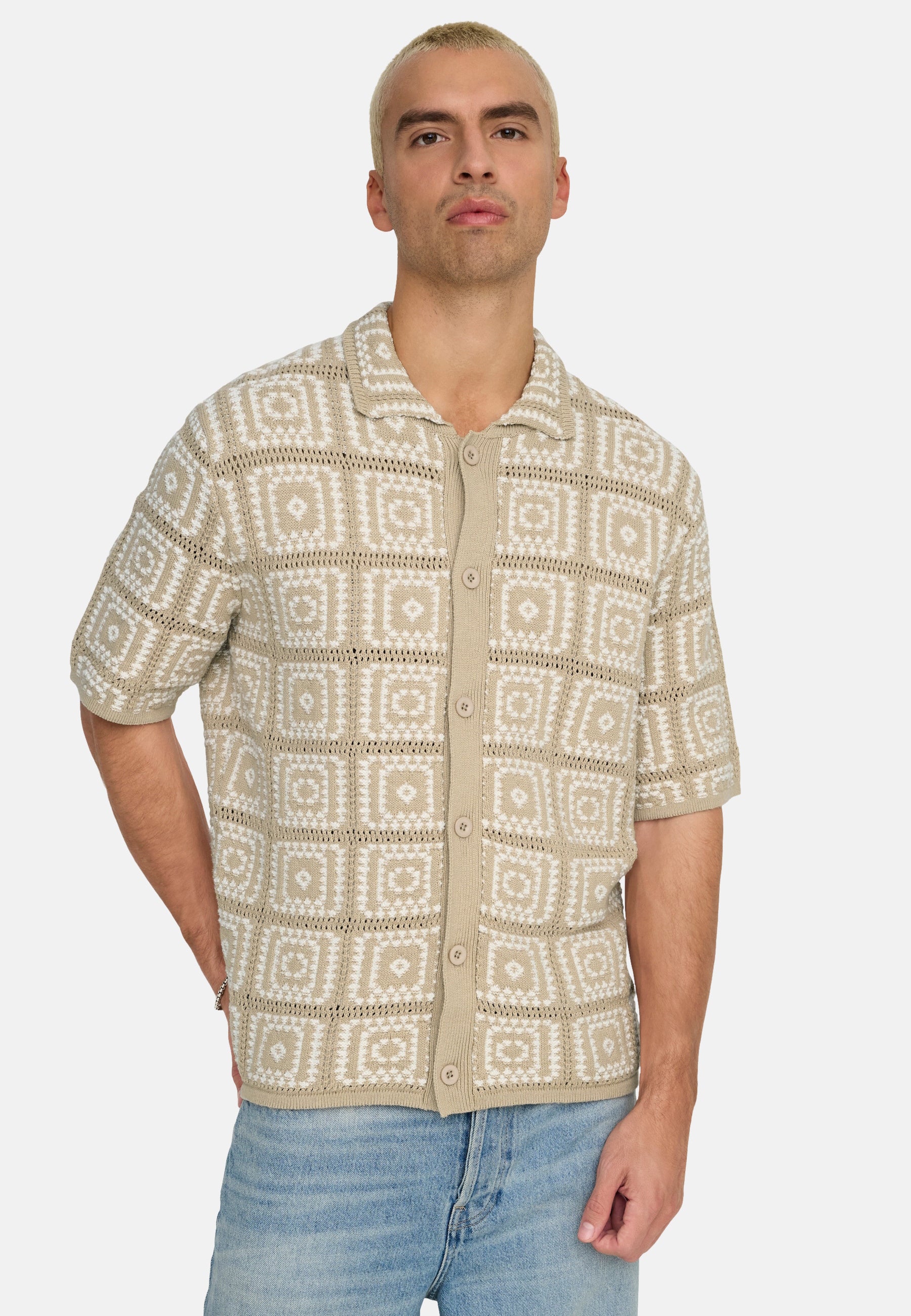 Only & Sons BART Kurzarmhemd