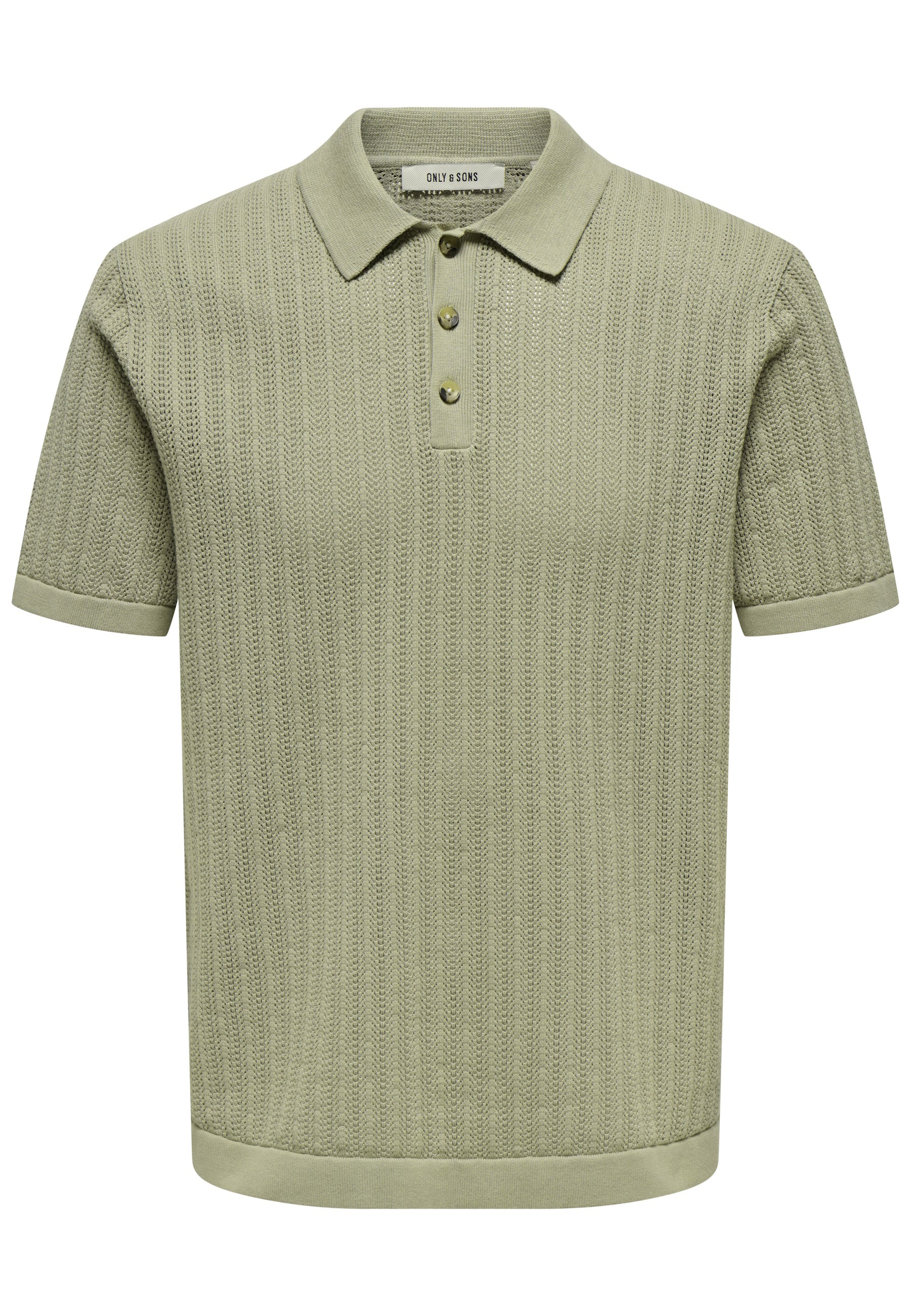 Only & Sons MOON Strickshirt mit Polokragen