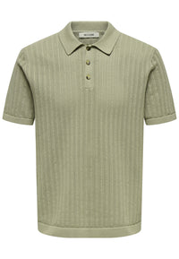 Only & Sons MOON Strickshirt mit Polokragen