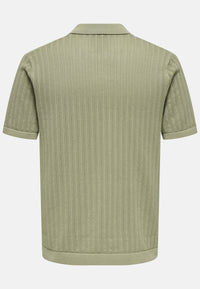 Only & Sons MOON Strickshirt mit Polokragen