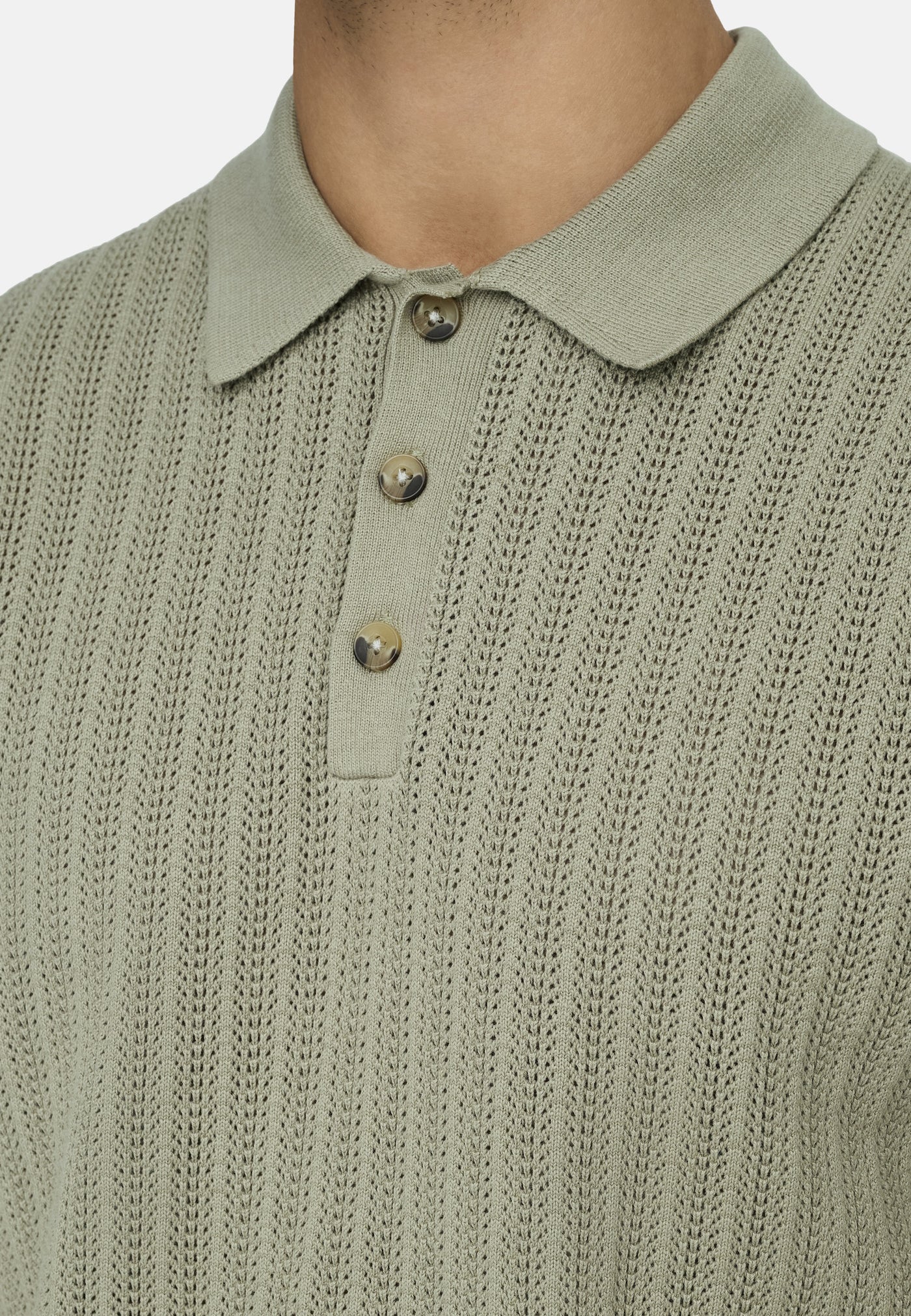 Only & Sons MOON Strickshirt mit Polokragen