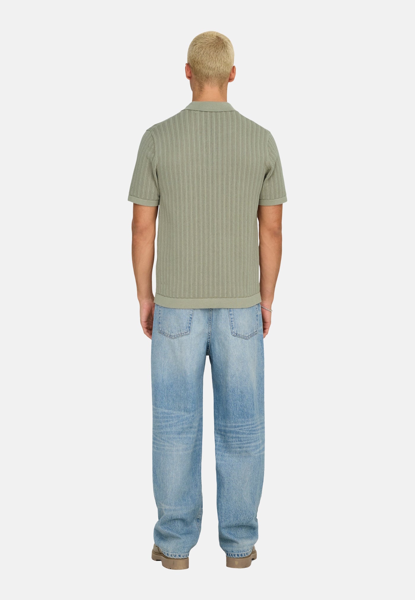 Only & Sons MOON Strickshirt mit Polokragen