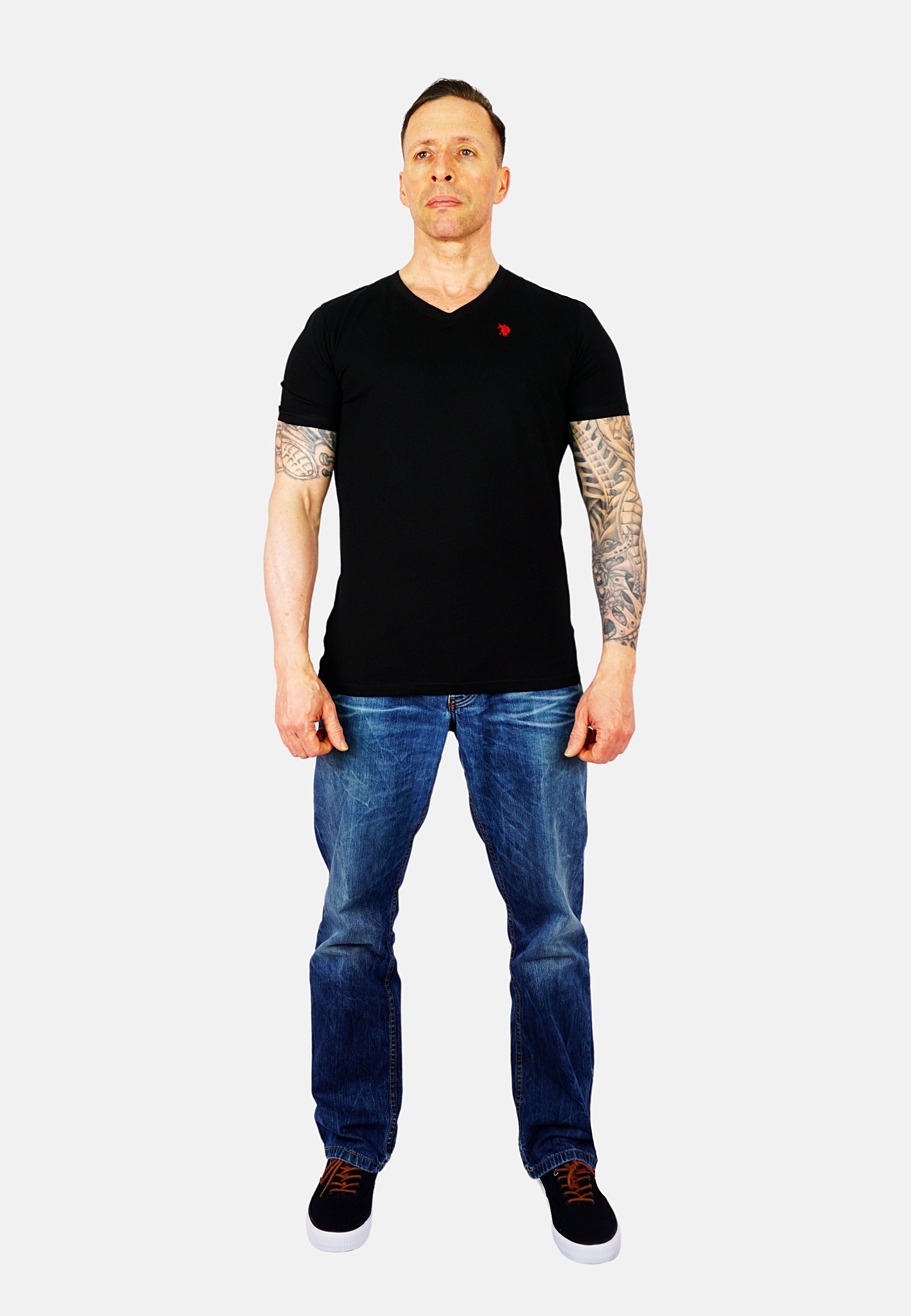 U.S. POLO 2 Pack Shortsleeve V-Neck