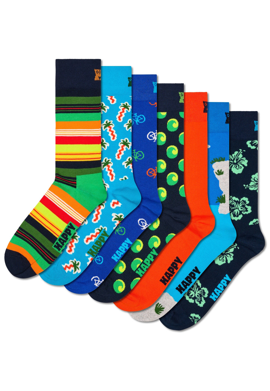 Happy Socks SEVEN DAY VACAY Socken 7er Pack