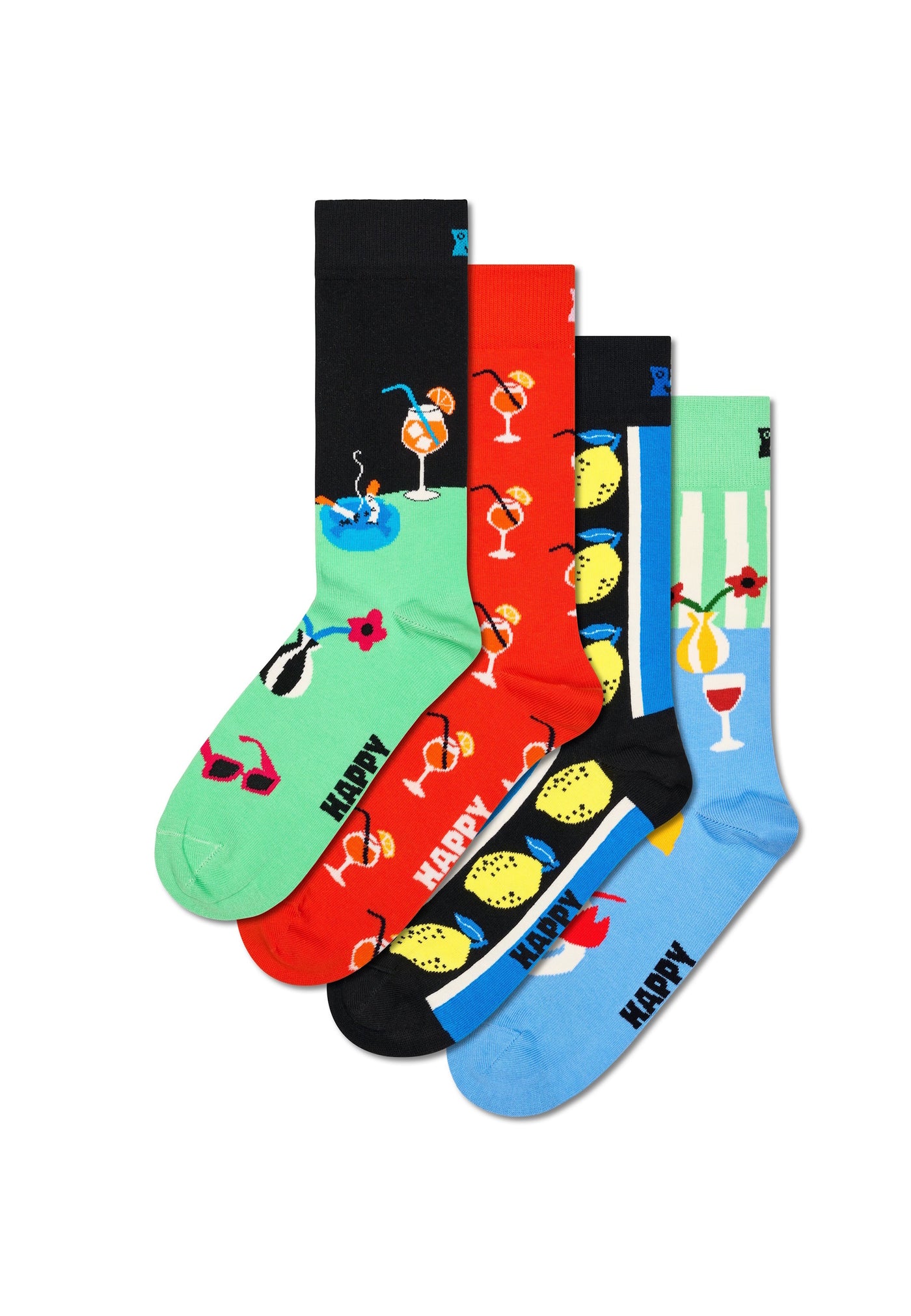 Happy Socks FANCY DINNER Socken 4er Pack