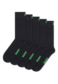 Happy Socks SOLID Socken 5er Pack