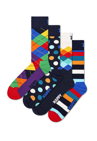 Happy Socks MULTICOLOR Socken 4er Pack