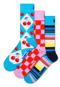 Happy Socks CHECKS AND STRIPES Socken 3er Pack