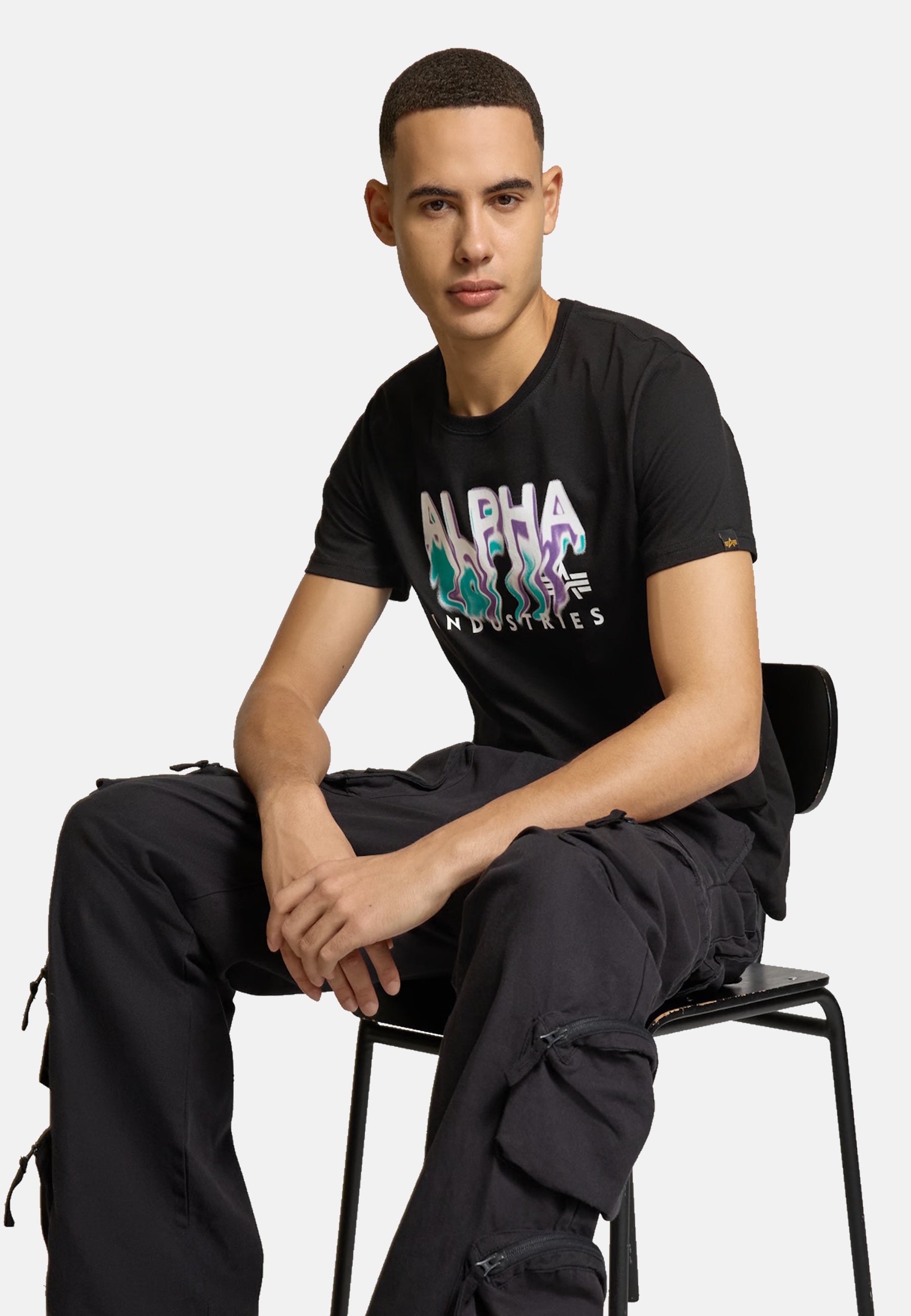 Alpha Industries NEBULA Kurzarmshirt