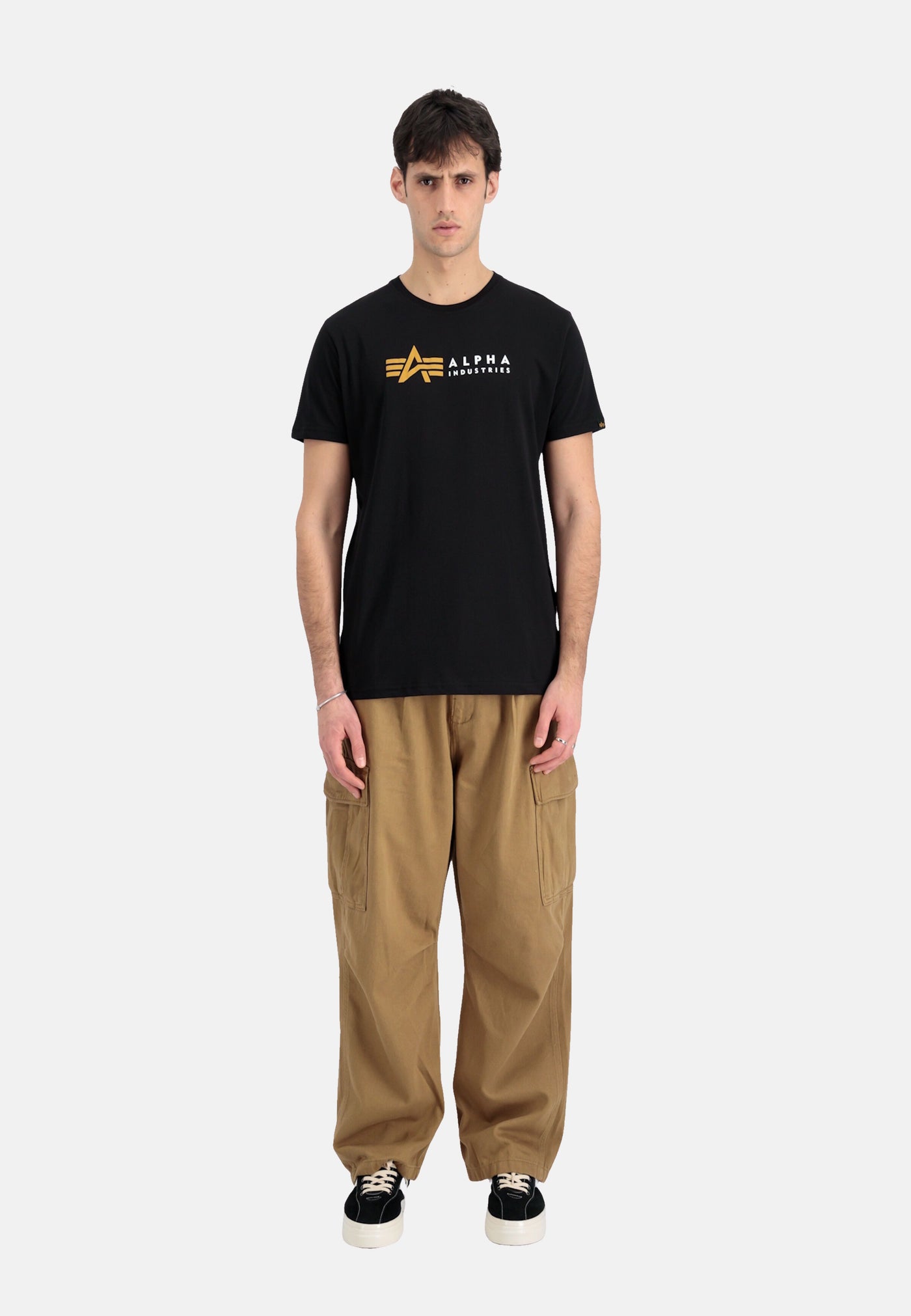 Alpha Industries ALPHA LABEL Kurzarmshirt