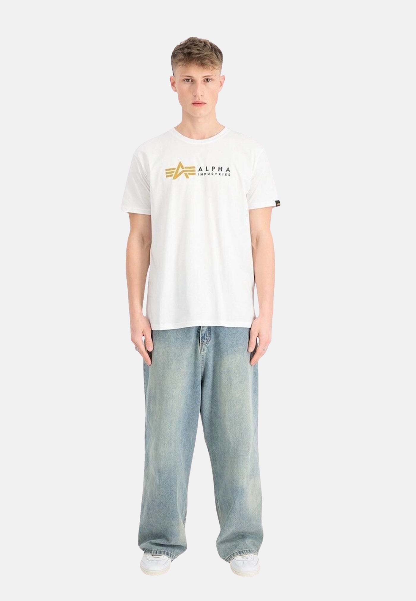 Alpha Industries ALPHA LABEL Kurzarmshirt