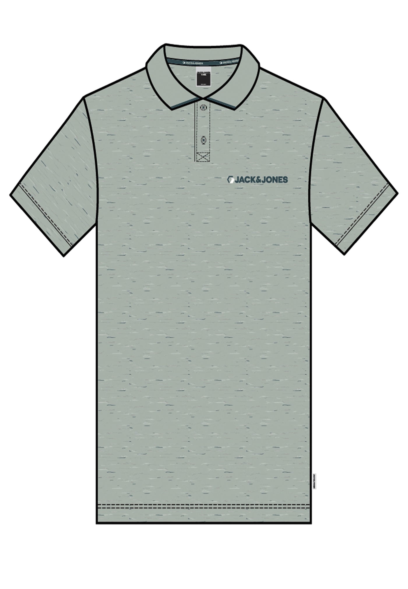 Jack & Jones LOGAN Kurzarmshirt mit Polokragen