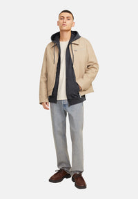 Jack & Jones CHARGE FADED Kapuzensweatjacke