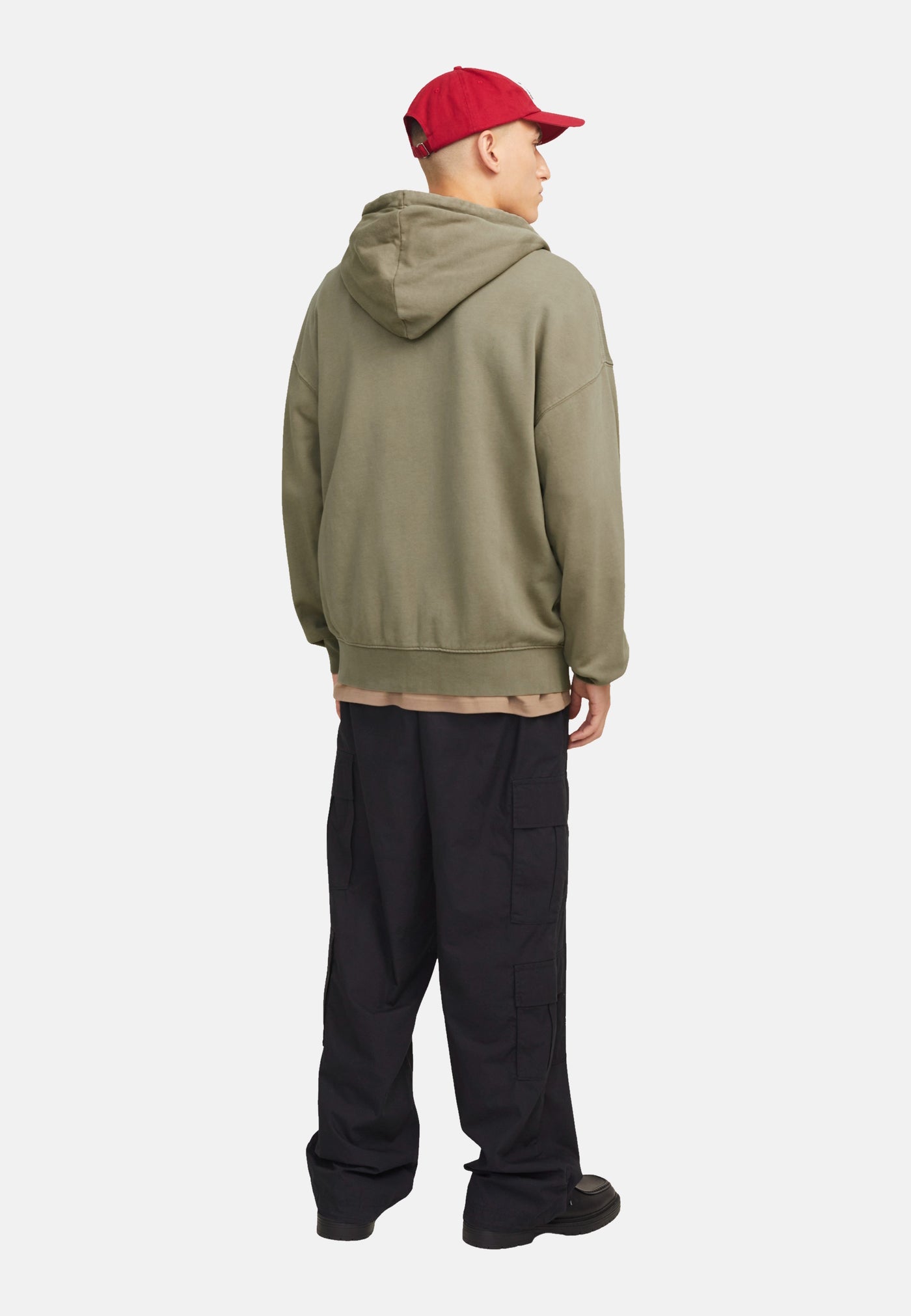 Jack & Jones CHARGE FADED Kapuzensweatjacke