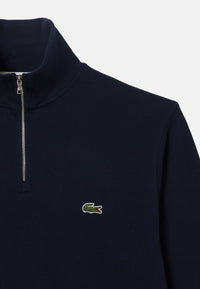 Lacoste Sweatshirt mit Stehkragen und Reißverschluss