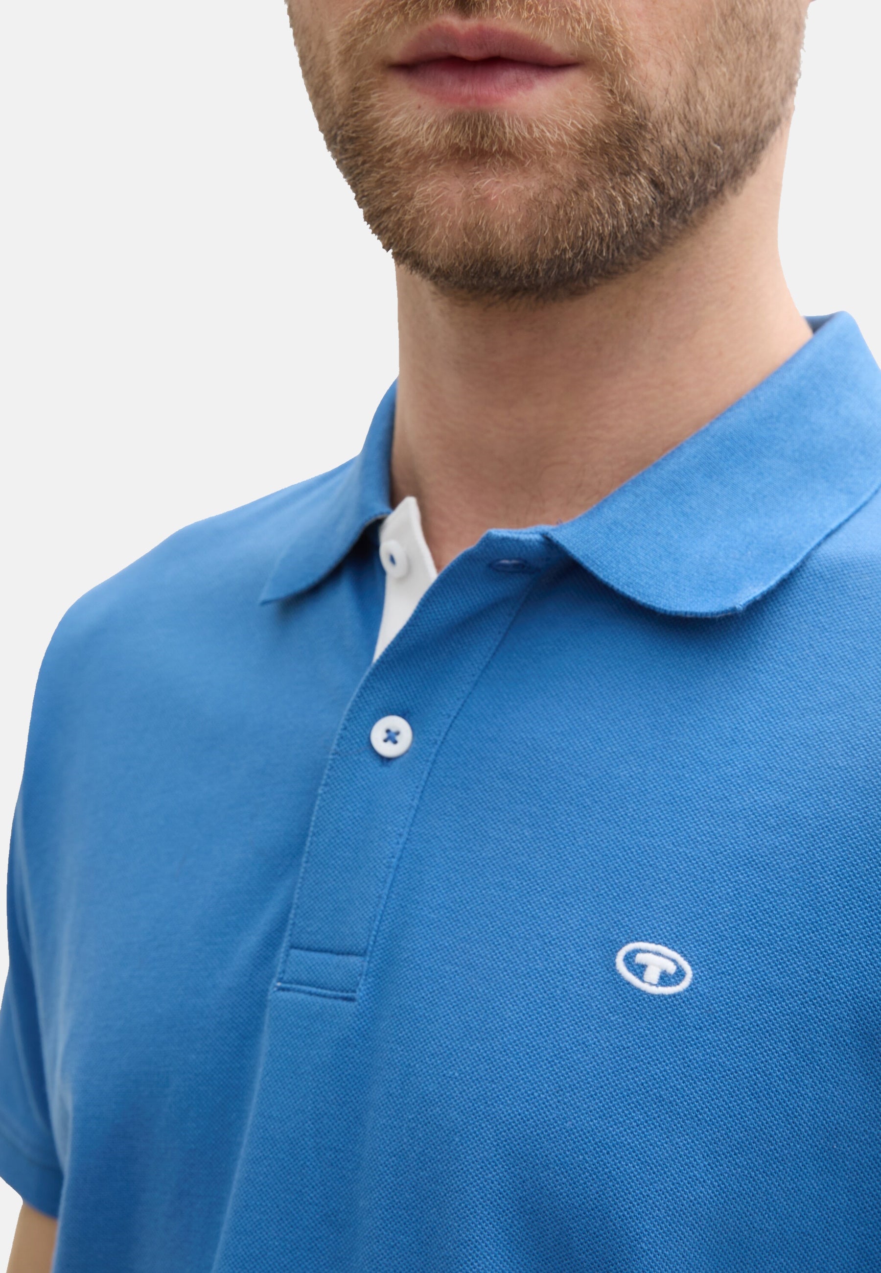 Tom Tailor Kurzarmshirt mit Polokragen