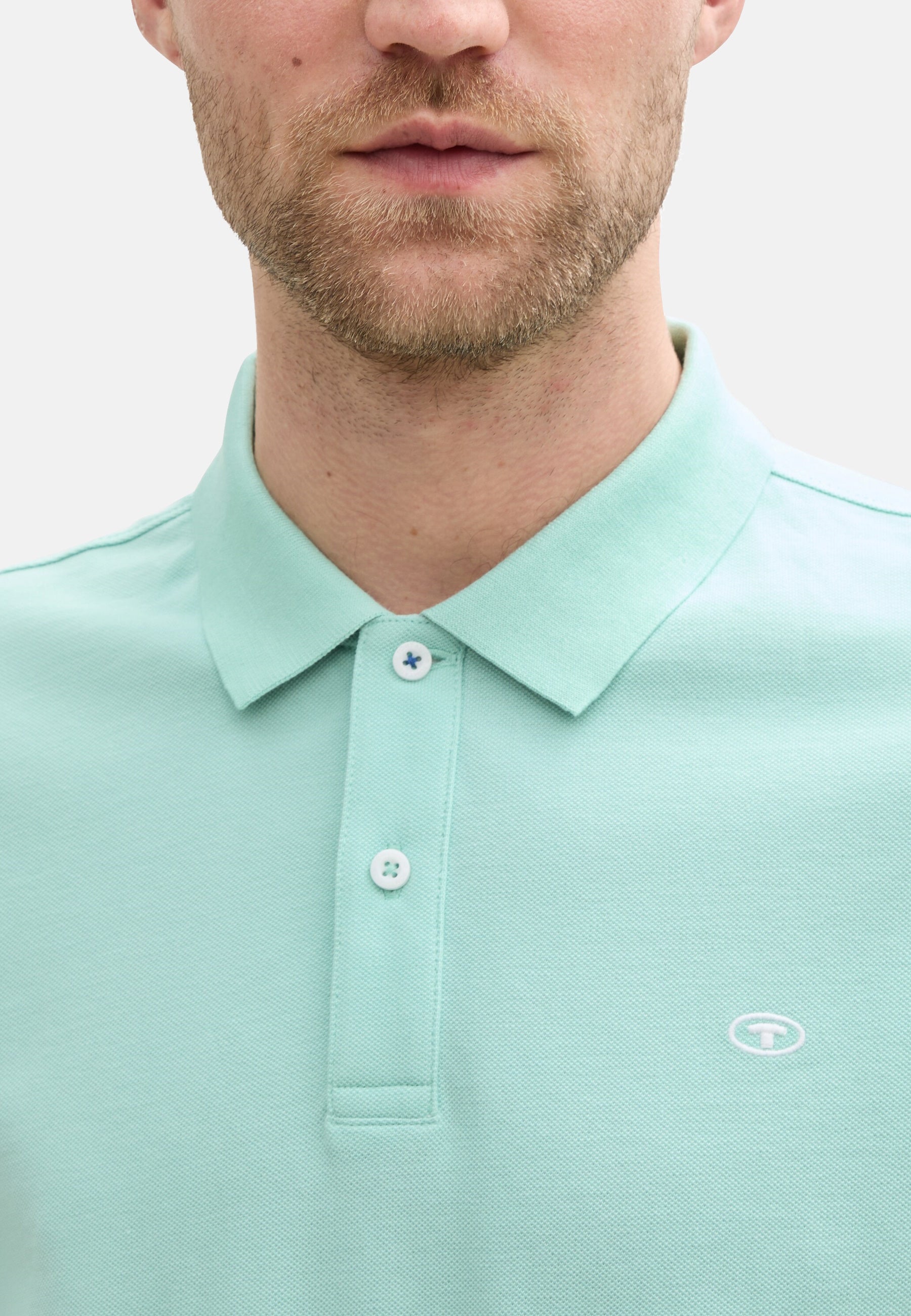 Tom Tailor Kurzarmshirt mit Polokragen