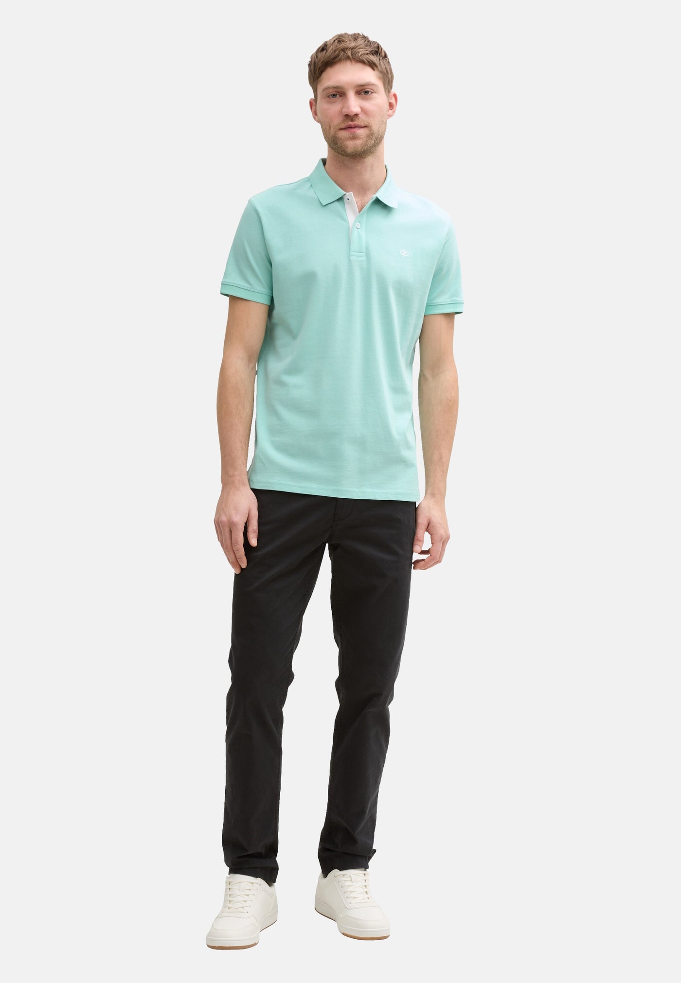 Tom Tailor Kurzarmshirt mit Polokragen