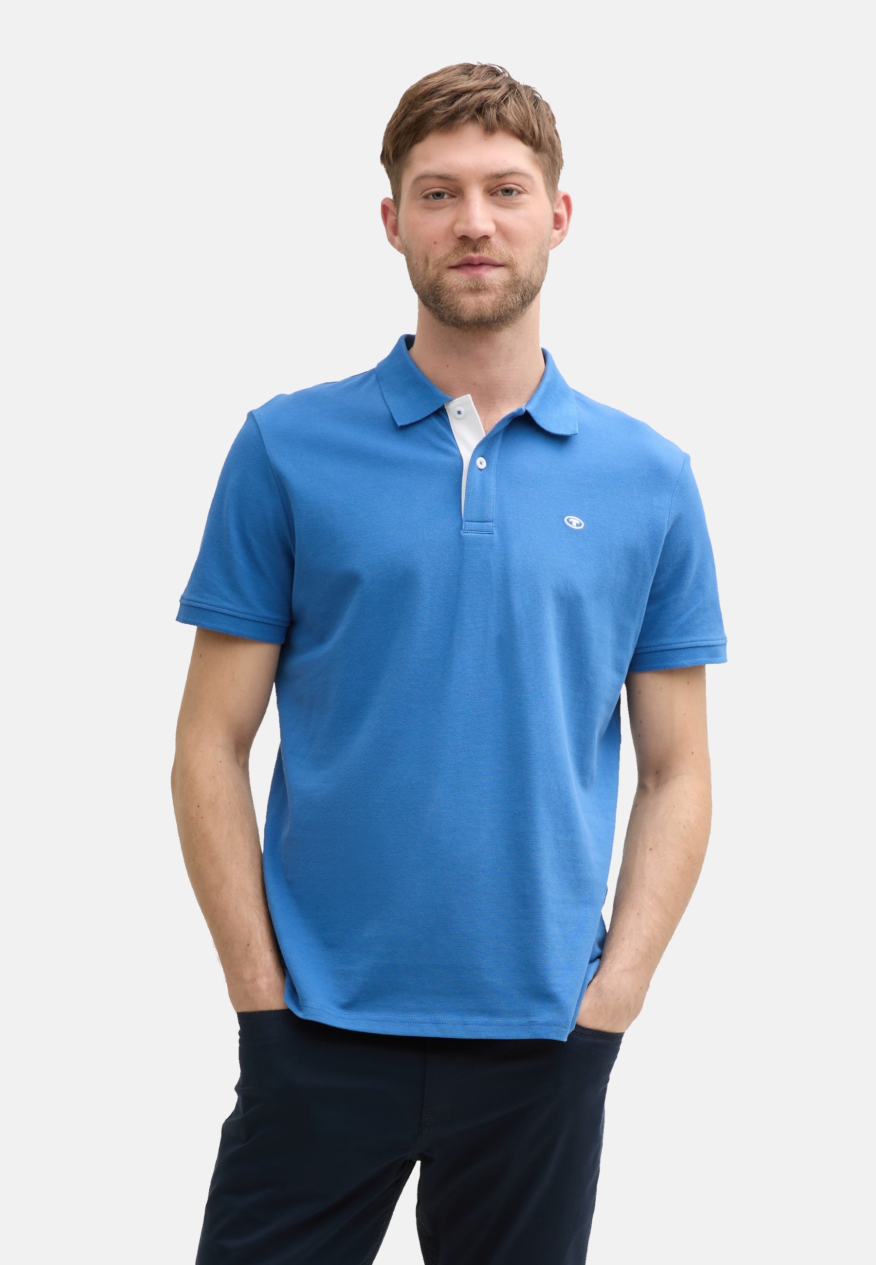Tom Tailor Kurzarmshirt mit Polokragen