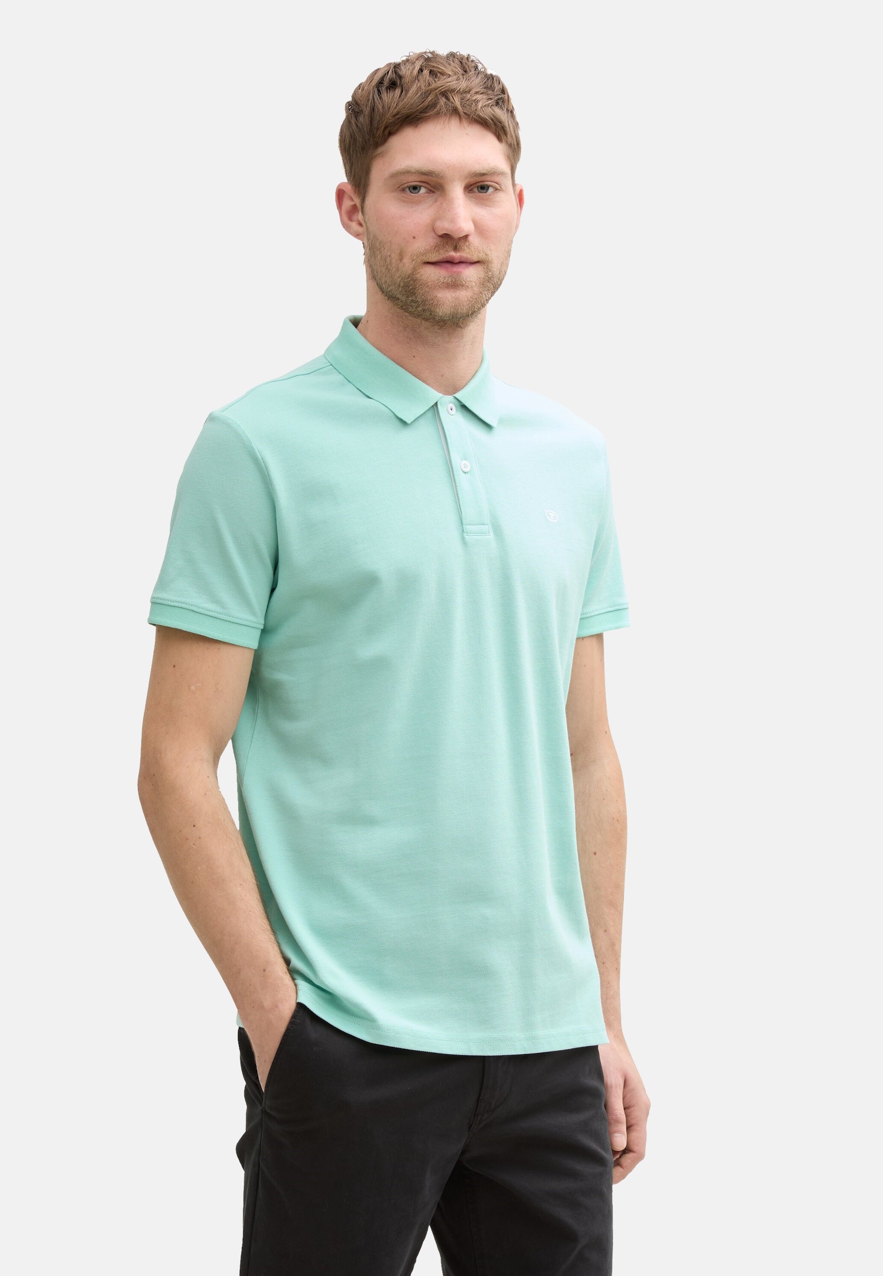 Tom Tailor Kurzarmshirt mit Polokragen