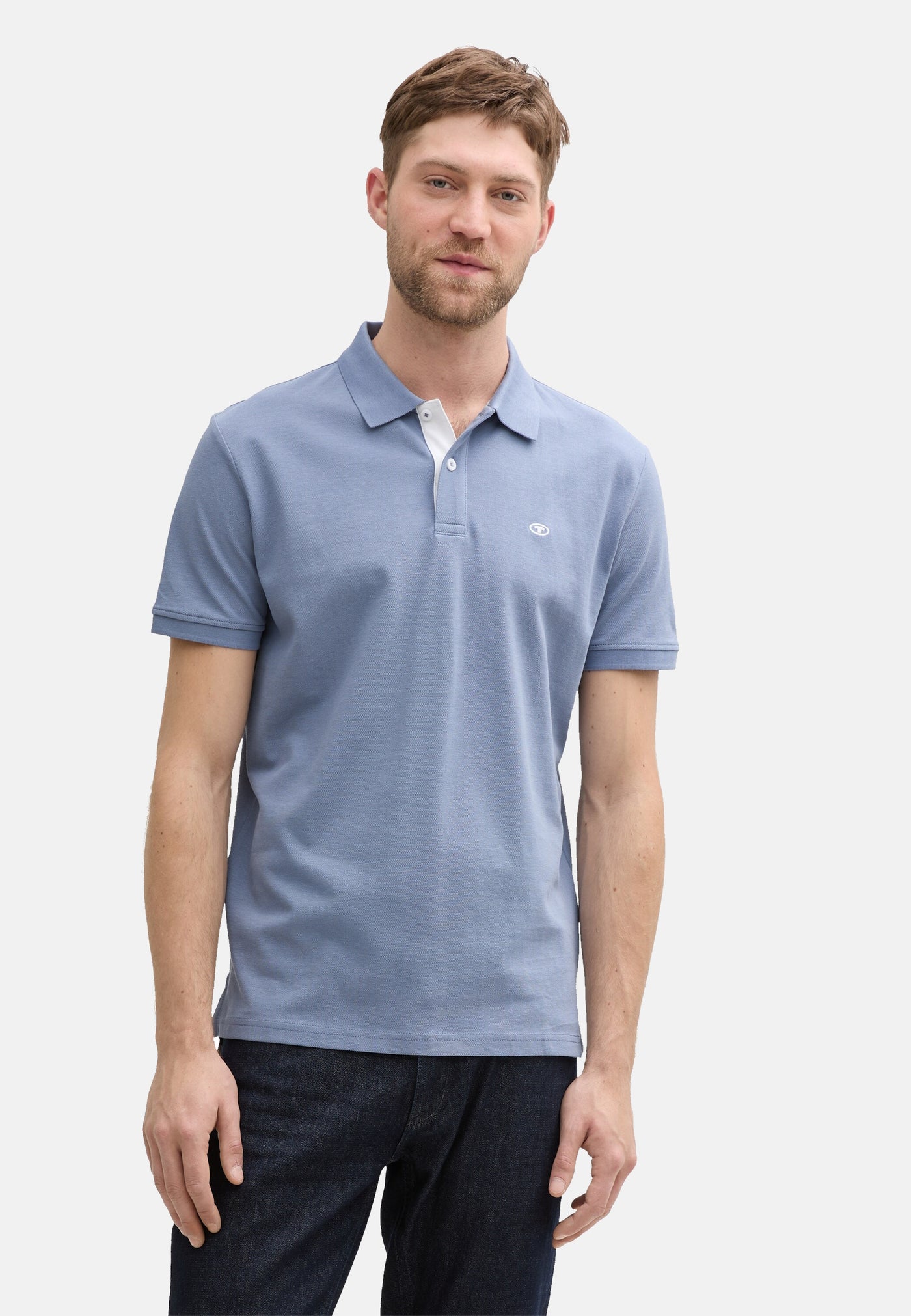 Tom Tailor Kurzarmshirt mit Polokragen