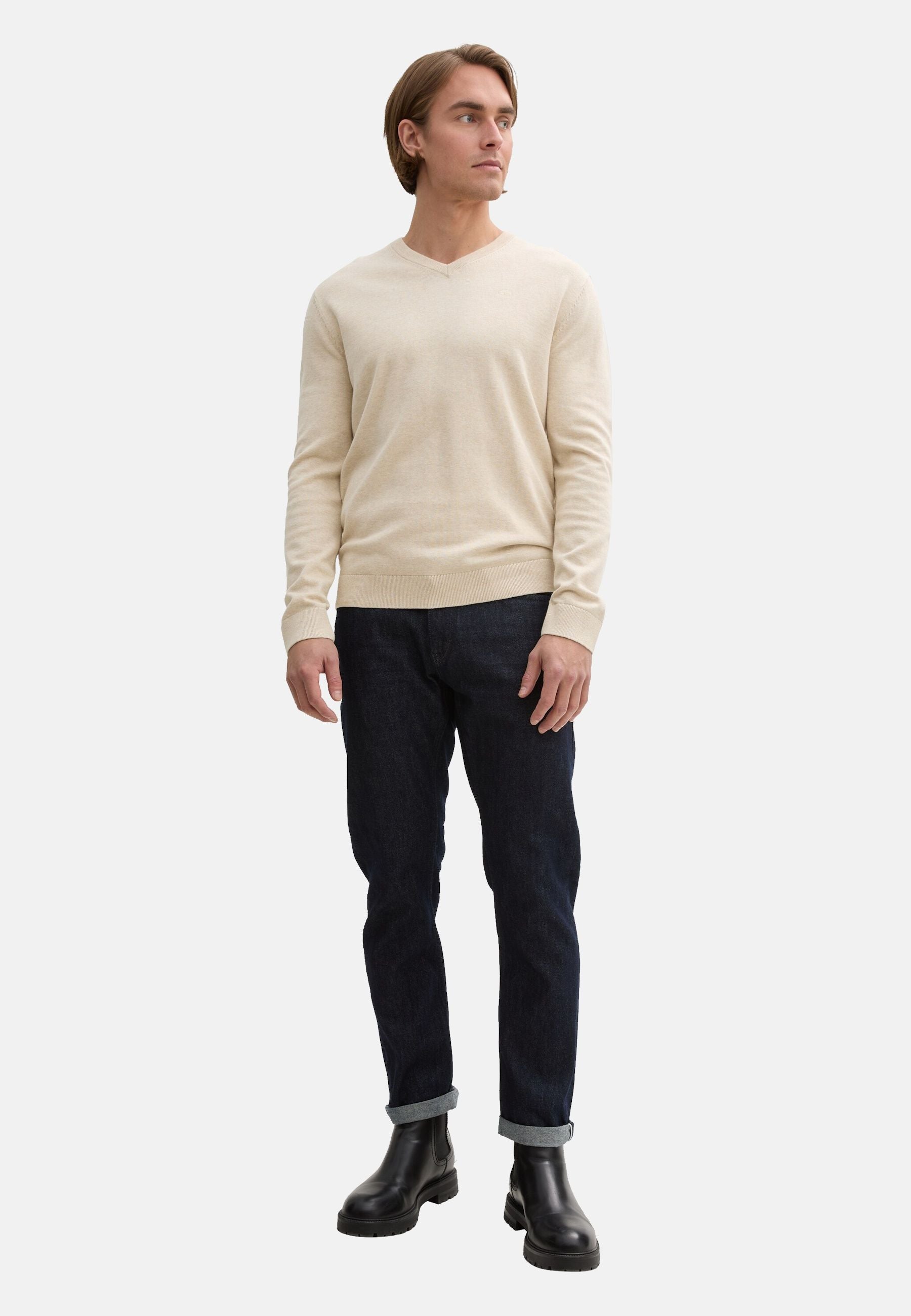 Tom Tailor Strickpullover V-Neck