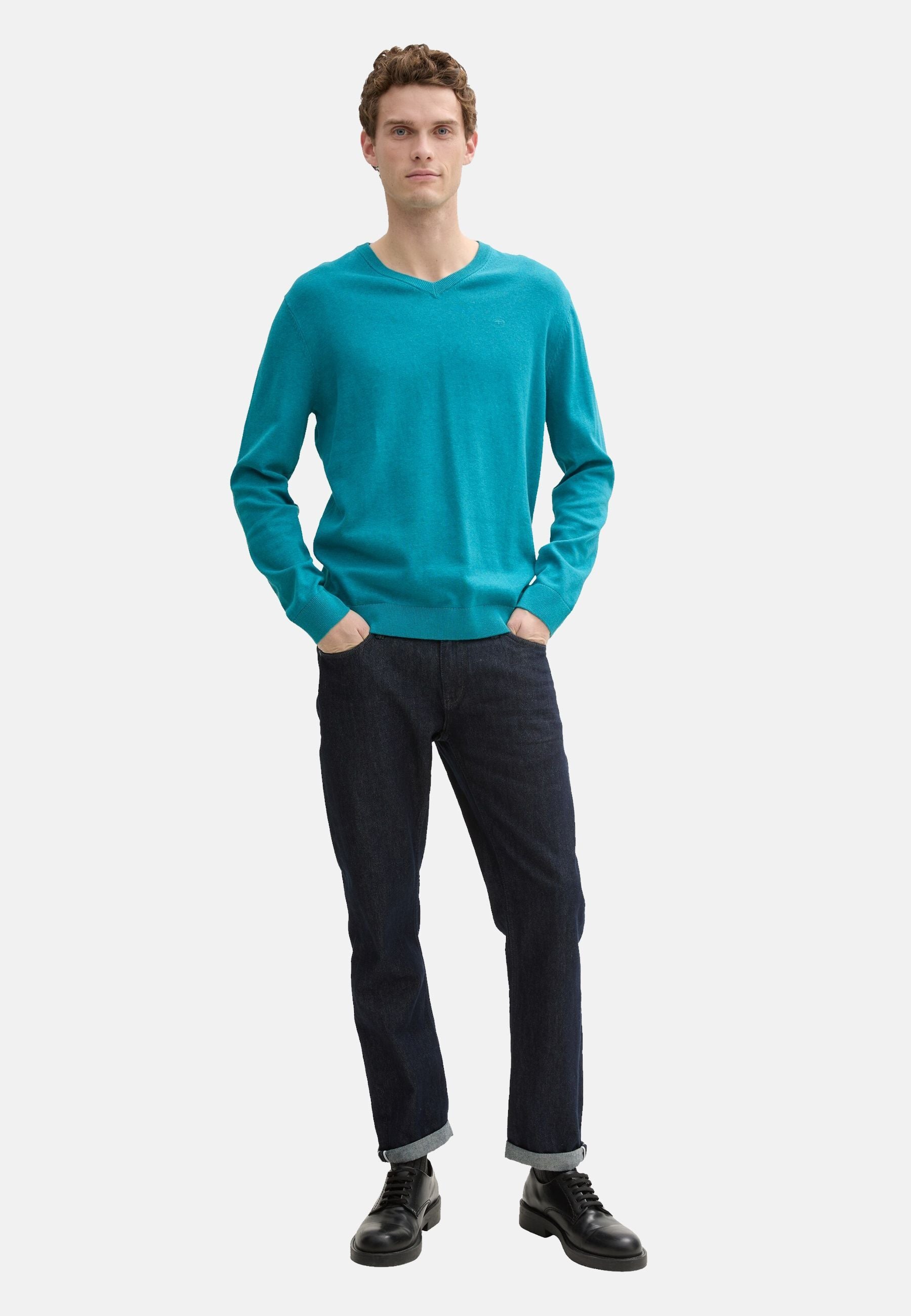 Tom Tailor Strickpullover V-Neck