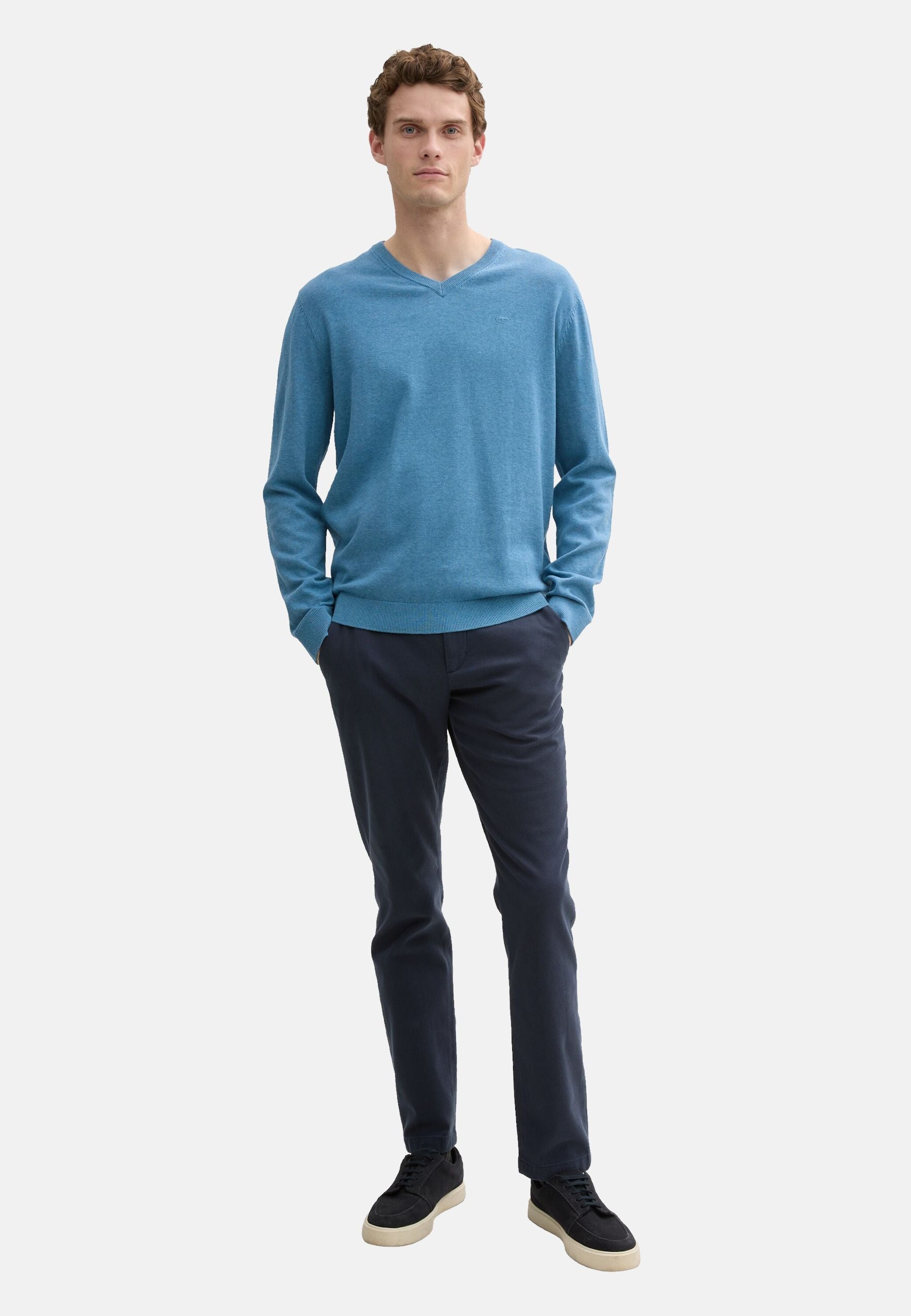 Tom Tailor Strickpullover V-Neck