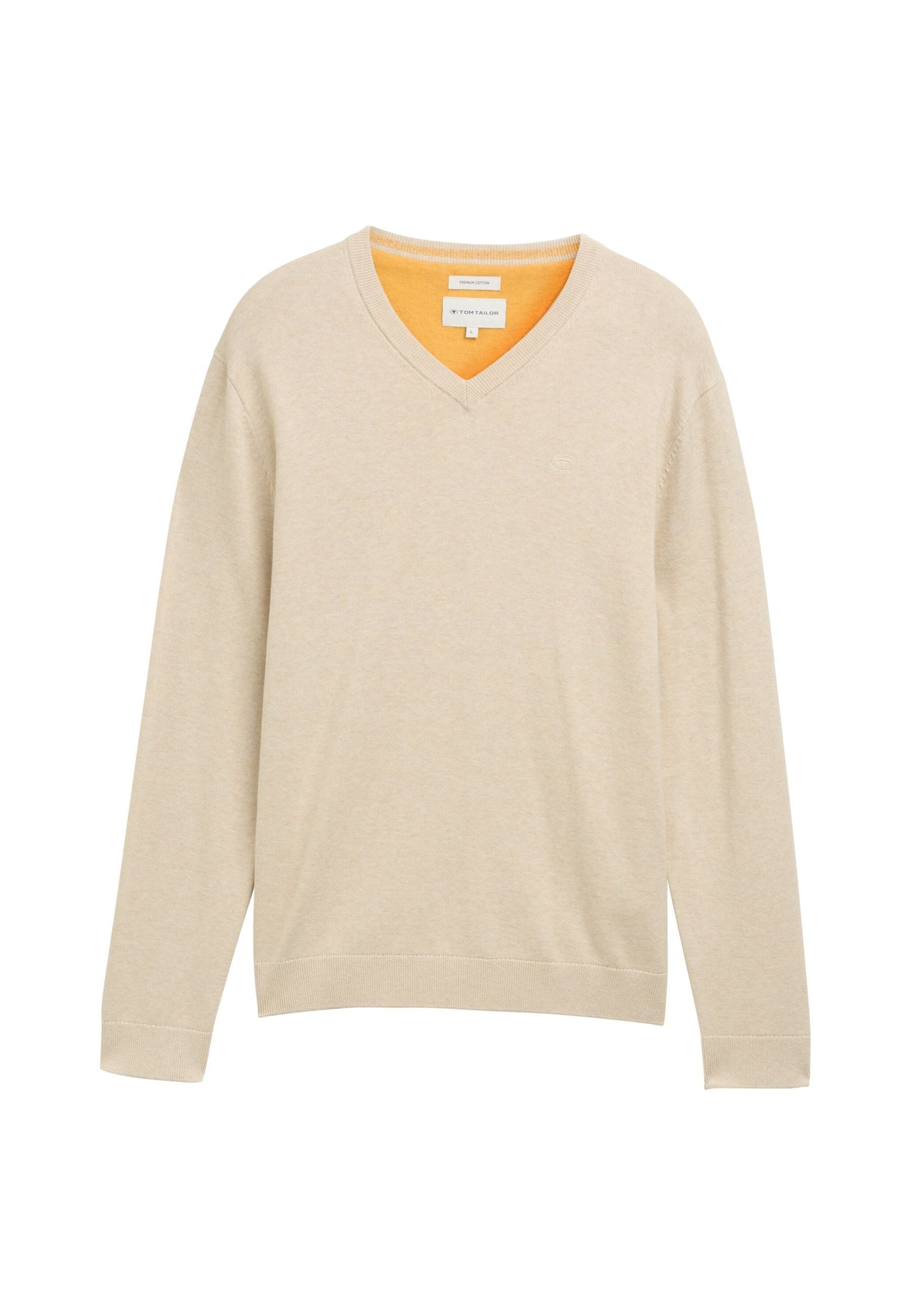 Tom Tailor Strickpullover V-Neck