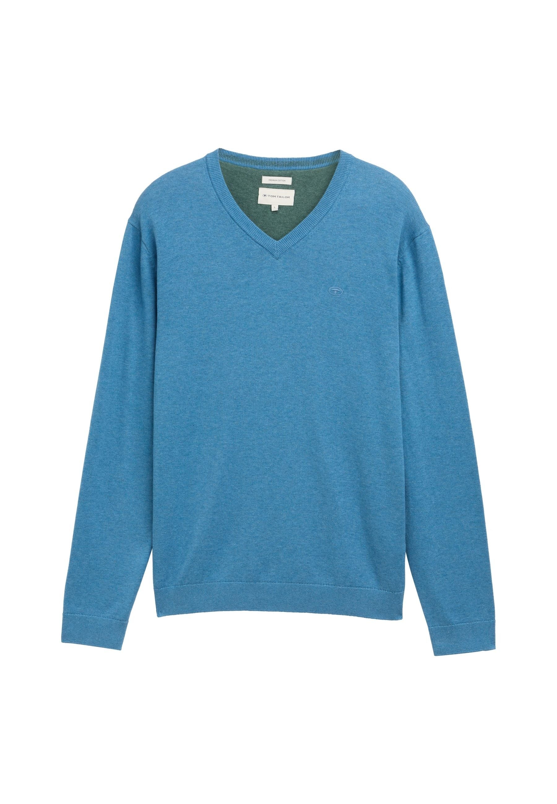 Tom Tailor Strickpullover V-Neck
