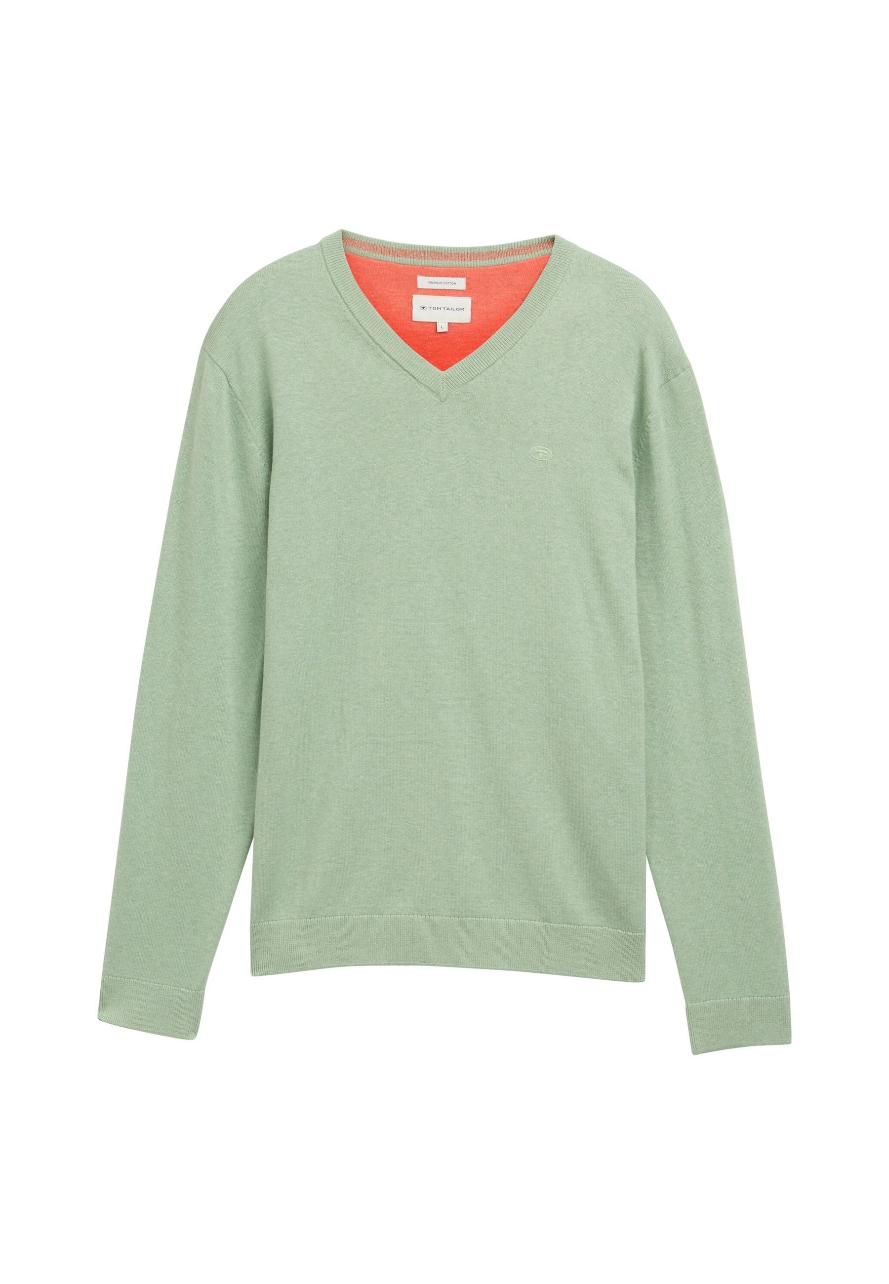Tom Tailor Strickpullover V-Neck
