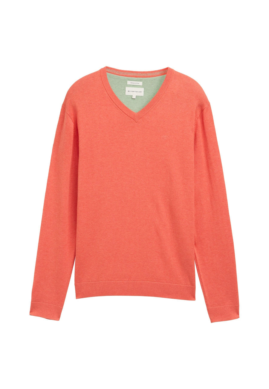 Tom Tailor Strickpullover V-Neck