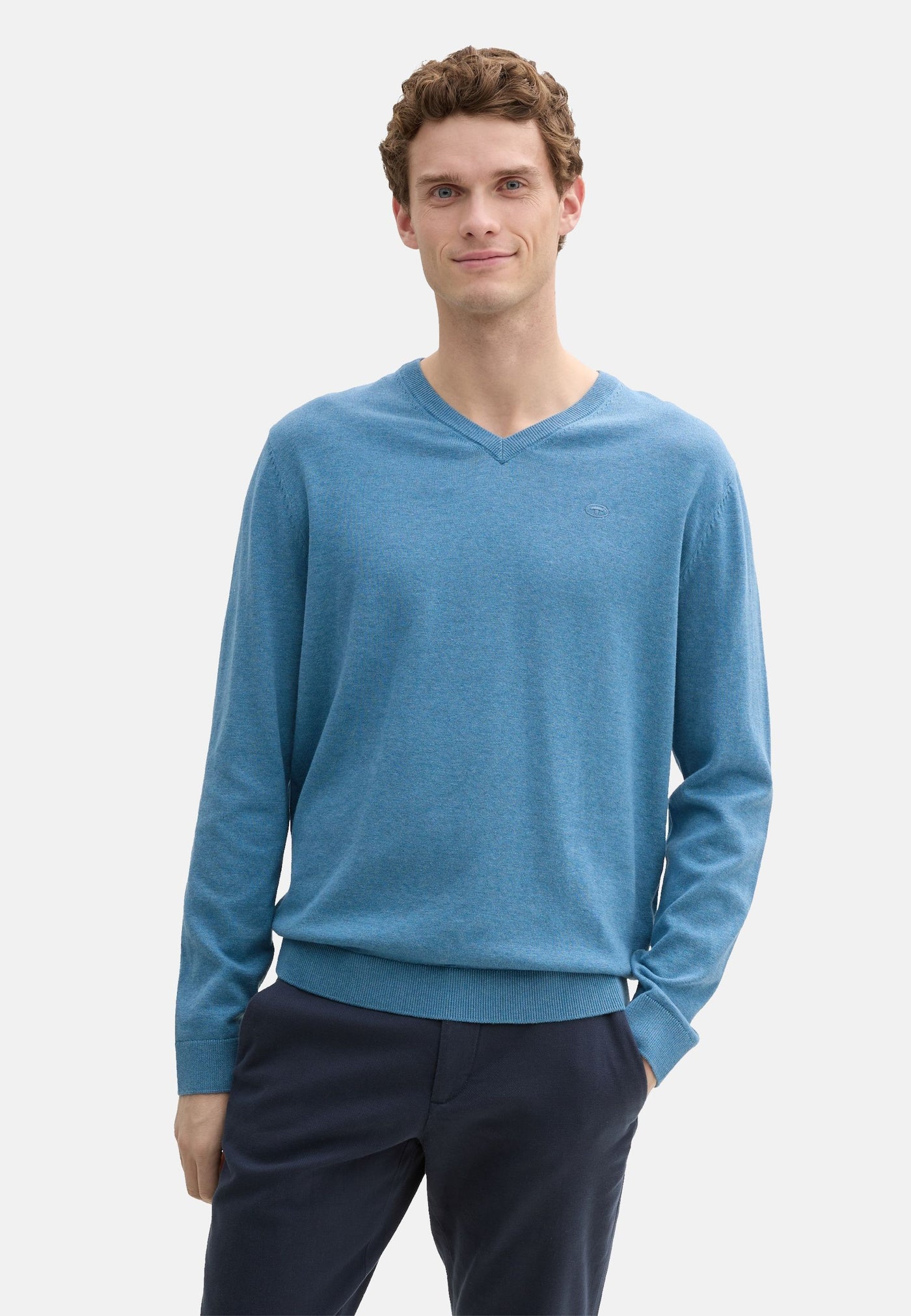 Tom Tailor Strickpullover V-Neck