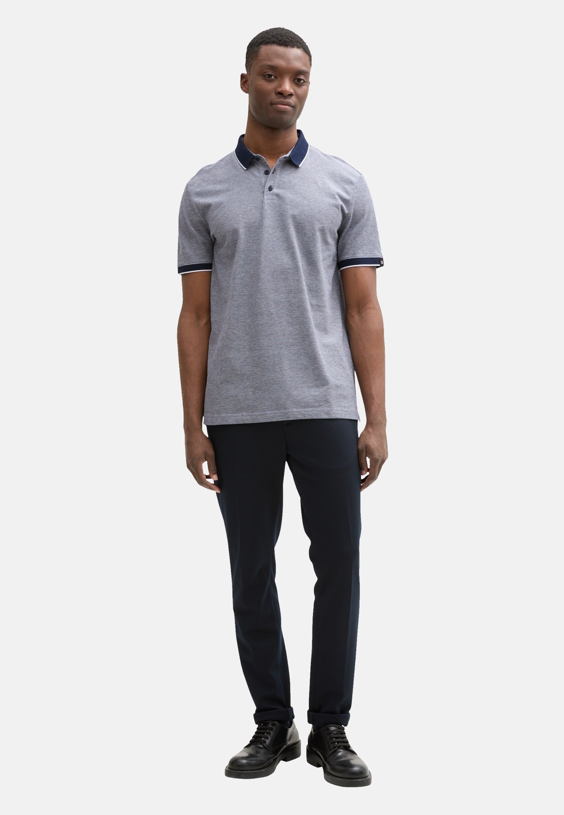 Tom Tailor Kurzarmshirt mit Polokragen