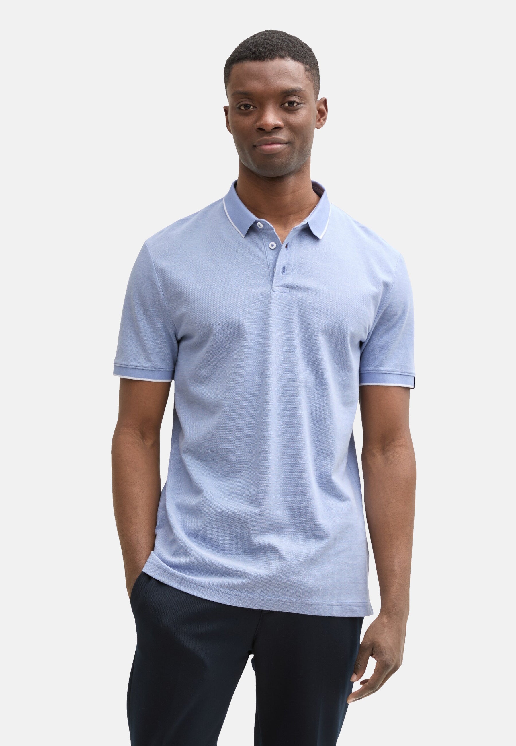 Tom Tailor Kurzarmshirt mit Polokragen