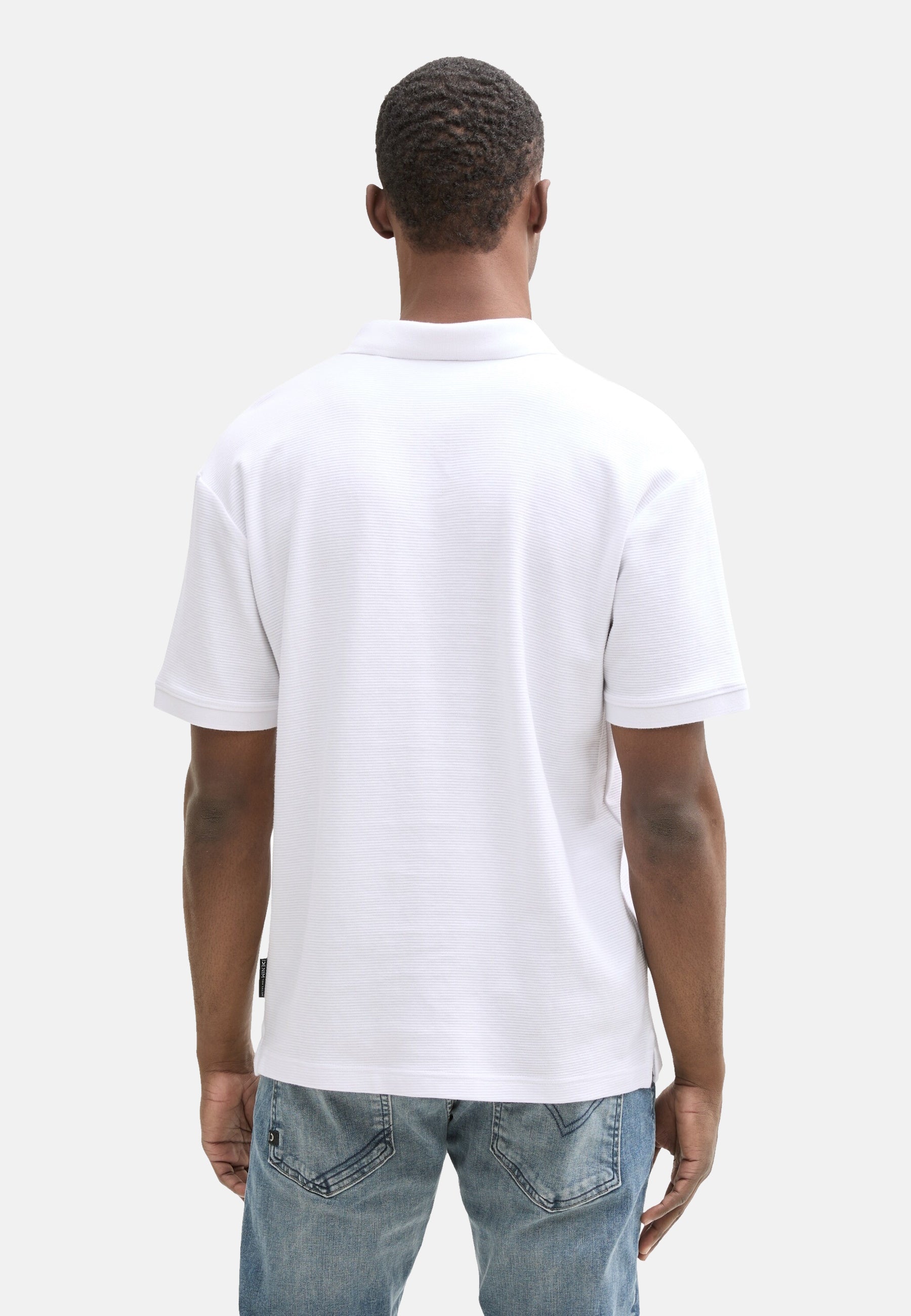 Tom Tailor Kurzarmshirt mit Polokragen