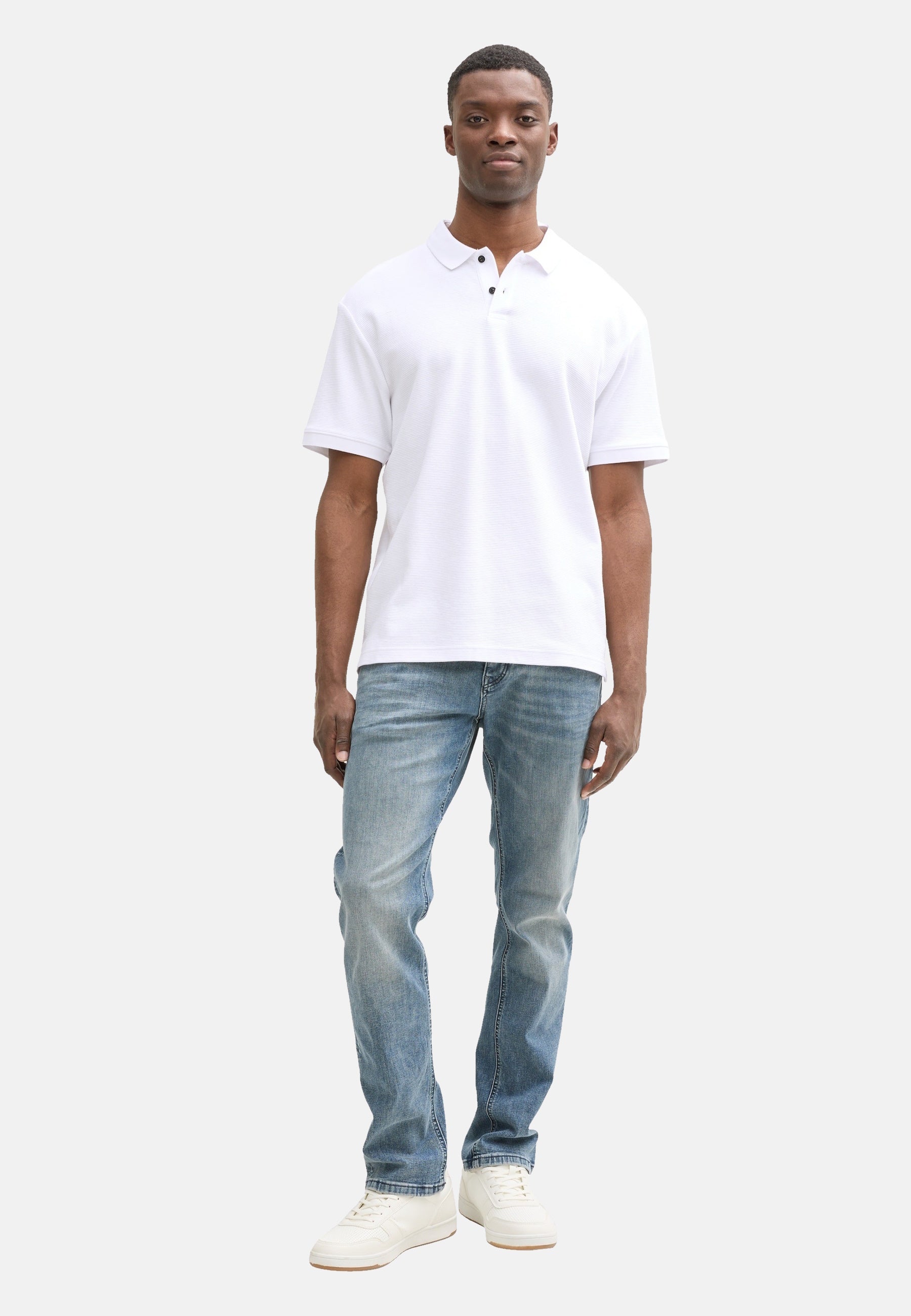 Tom Tailor Kurzarmshirt mit Polokragen